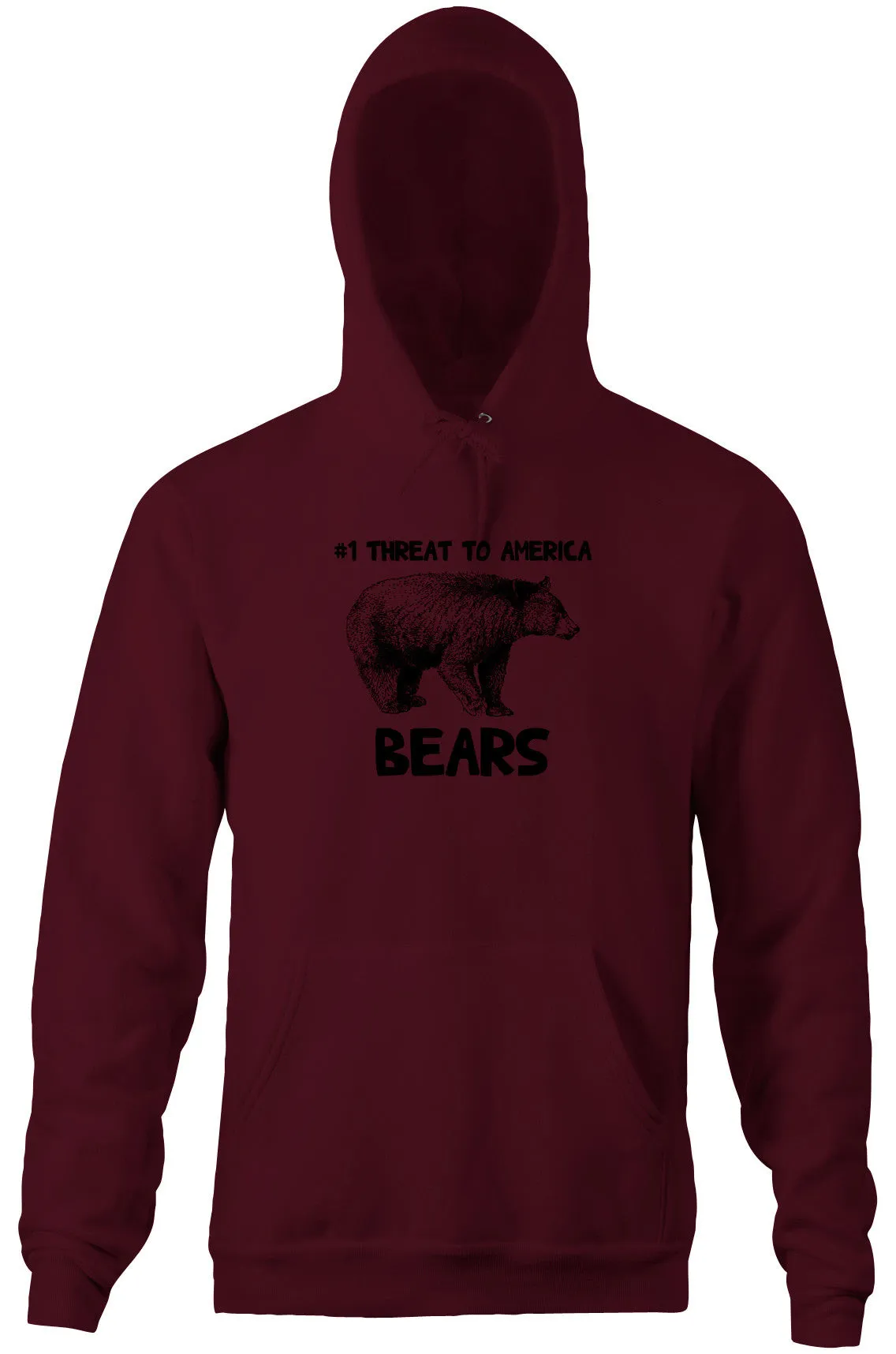 #1 Threat To America (Bears) Hoodie