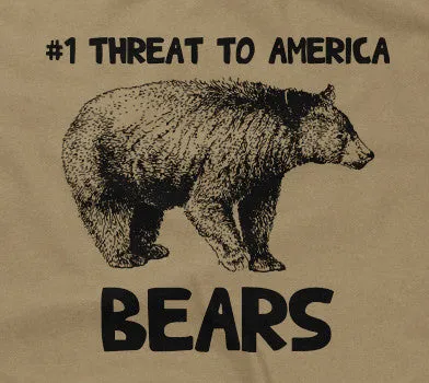#1 Threat To America (Bears) Hoodie