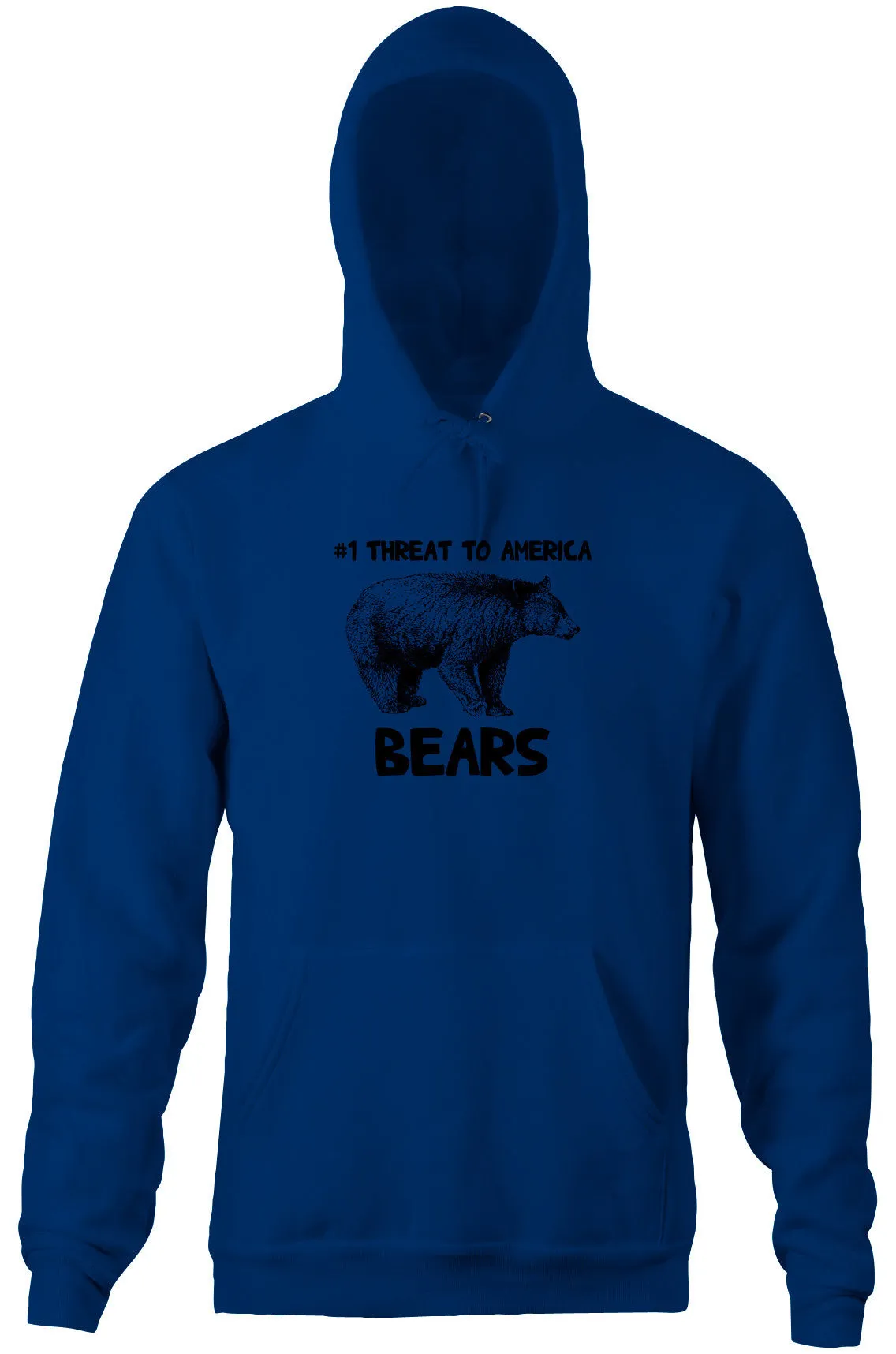 #1 Threat To America (Bears) Hoodie