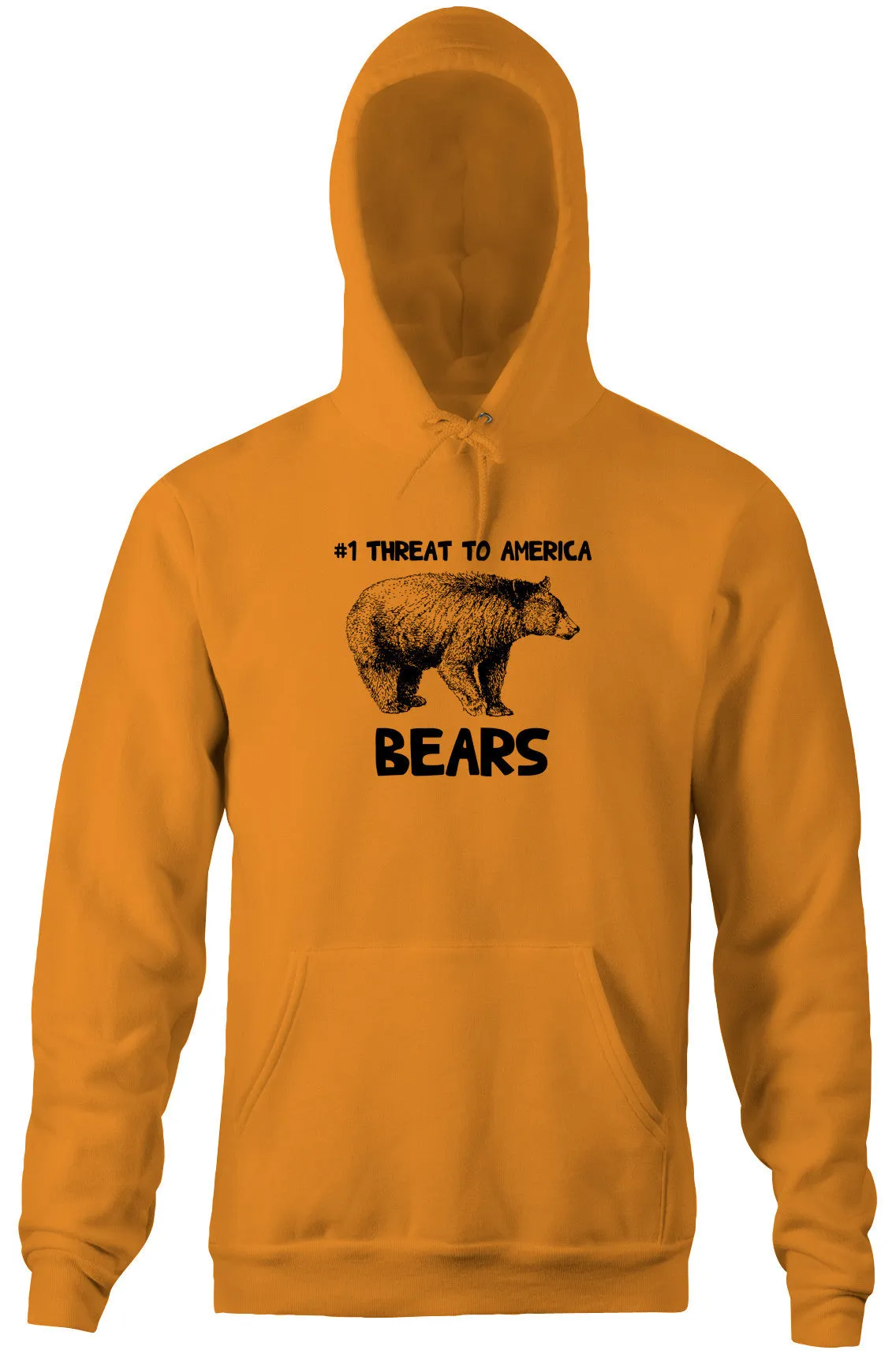 #1 Threat To America (Bears) Hoodie
