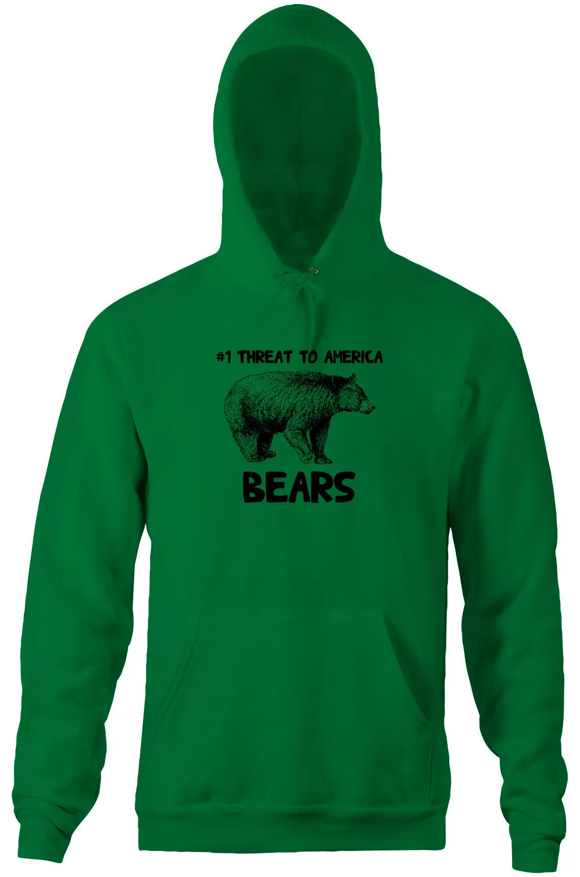 #1 Threat To America (Bears) Hoodie