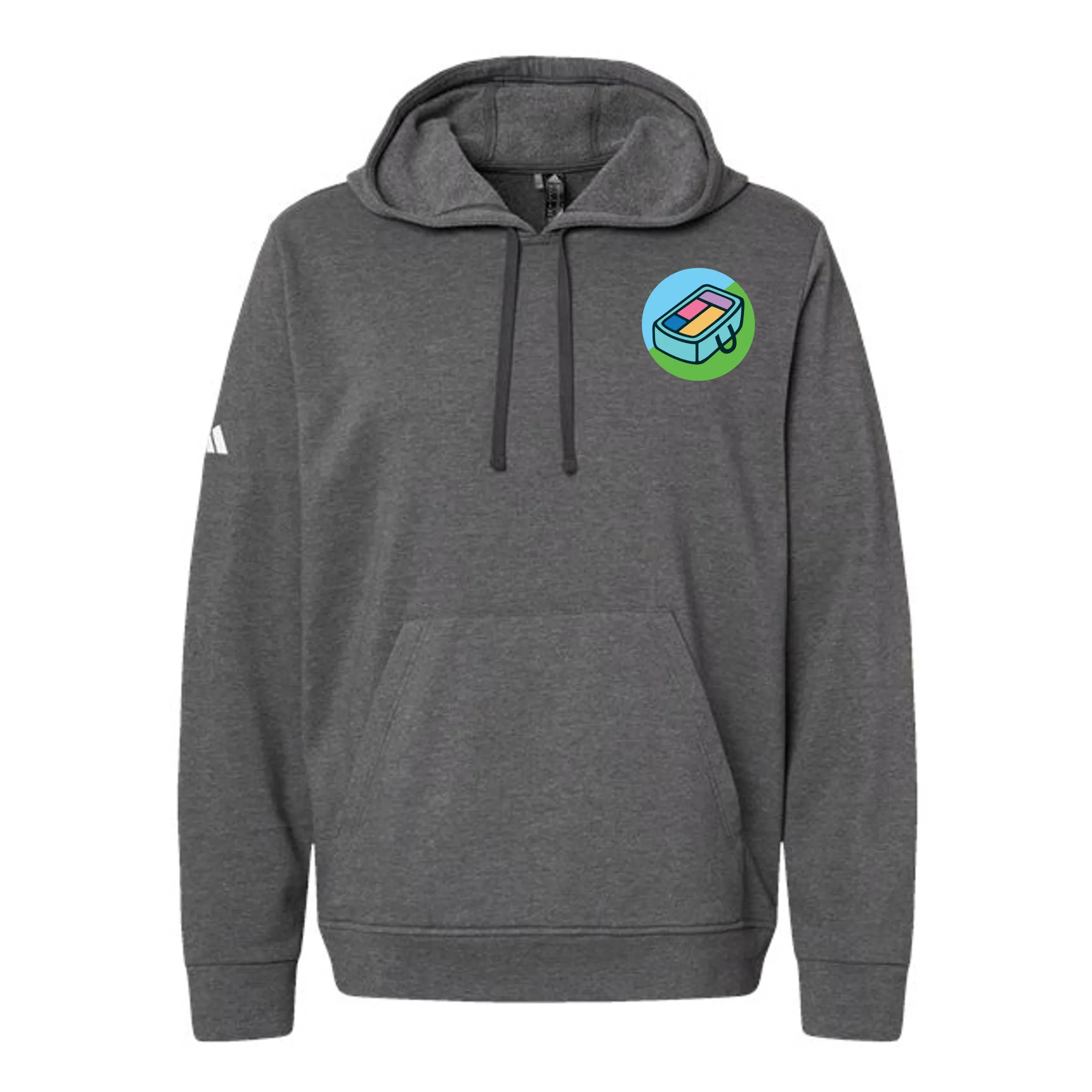 Adidas - Fleece Hooded Sweatshirt - Style A432