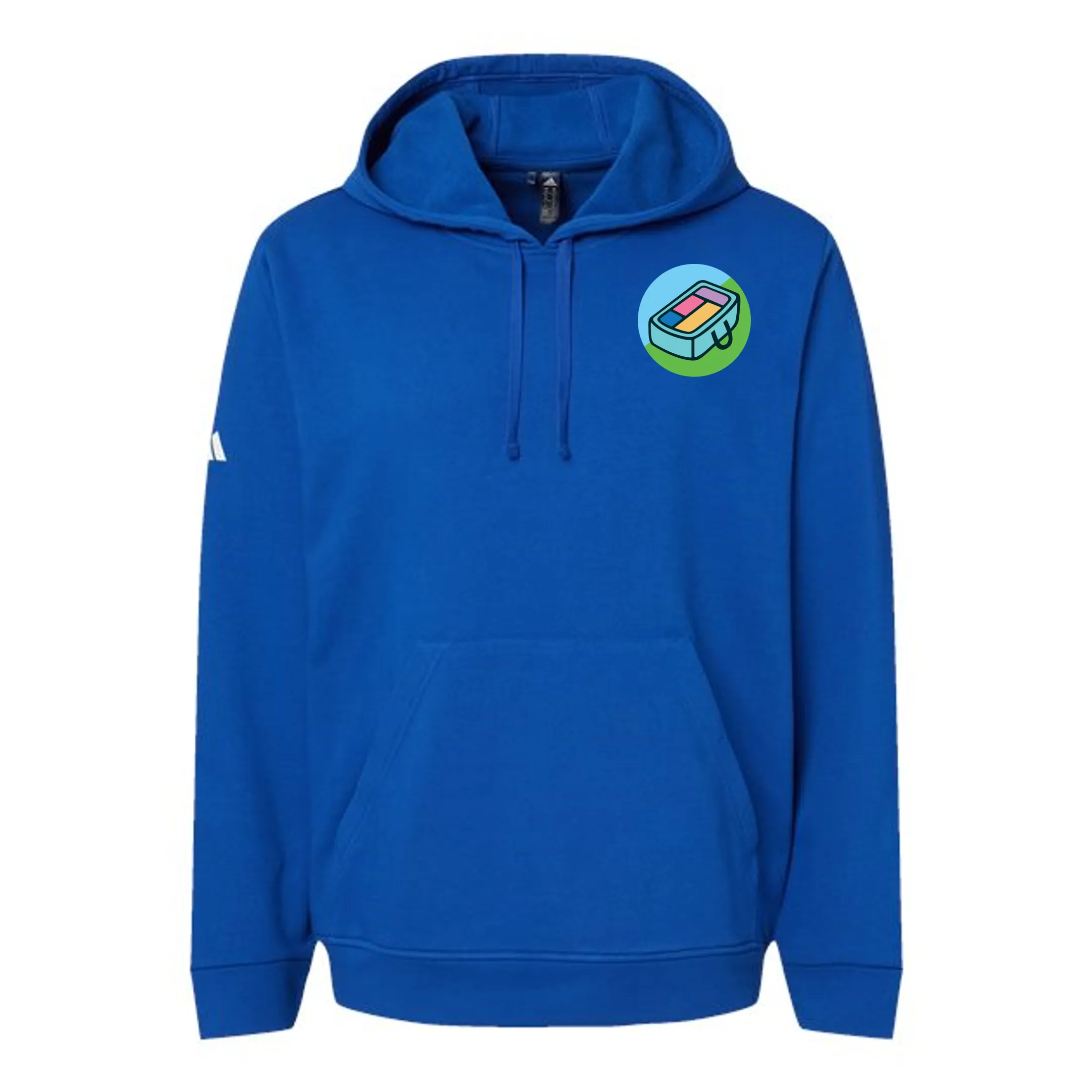 Adidas - Fleece Hooded Sweatshirt - Style A432