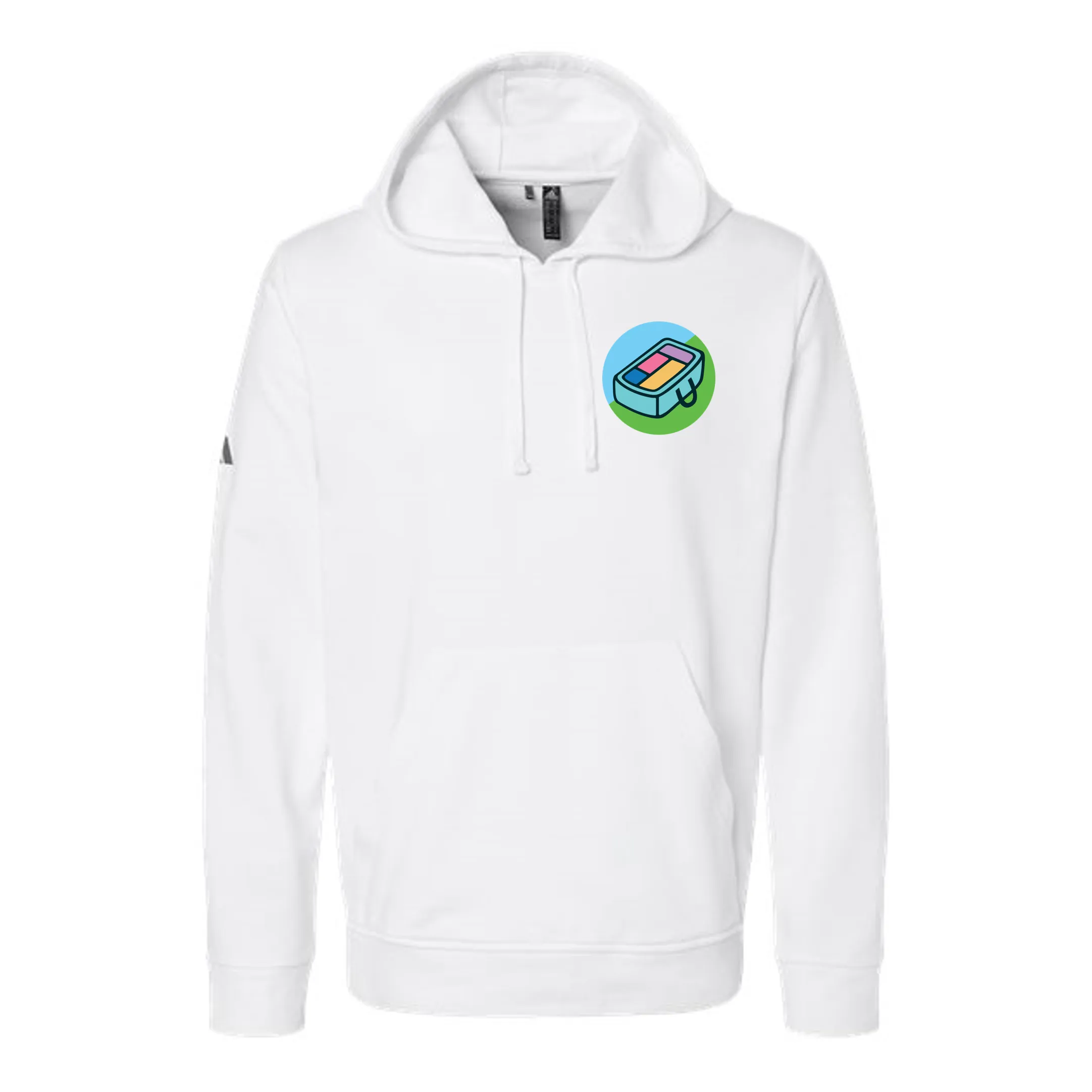 Adidas - Fleece Hooded Sweatshirt - Style A432
