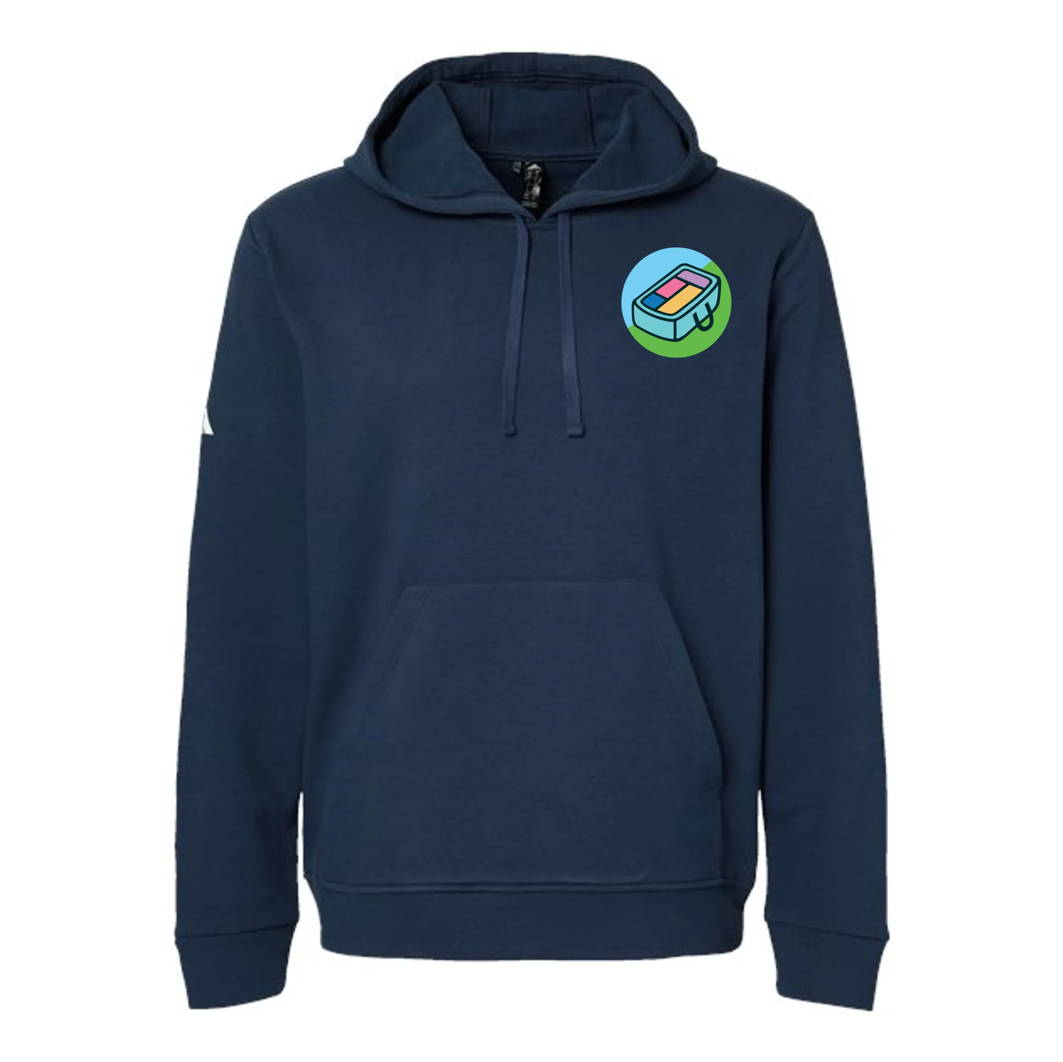 Adidas - Fleece Hooded Sweatshirt - Style A432