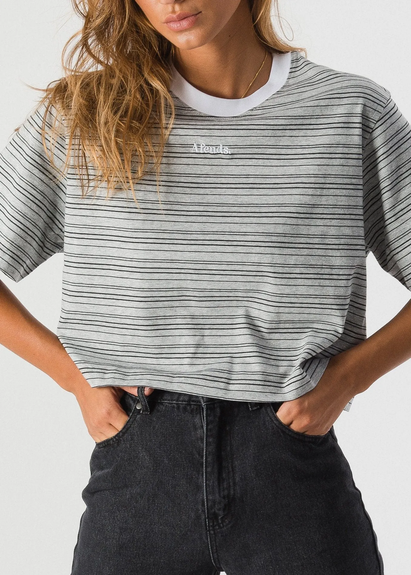 Afends Womens Dante - Crop Tee