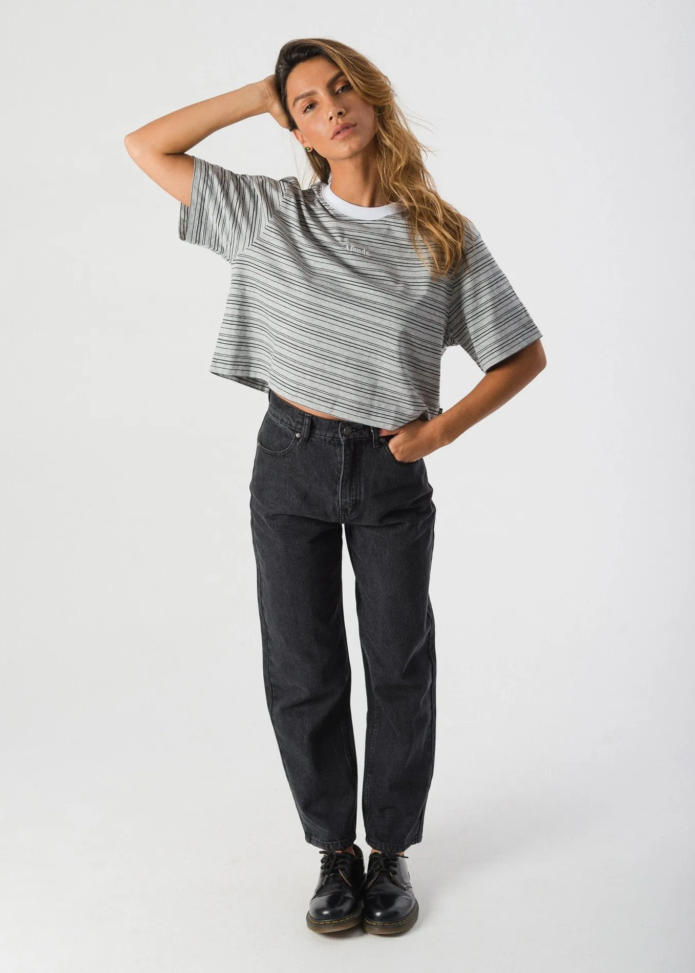 Afends Womens Dante - Crop Tee