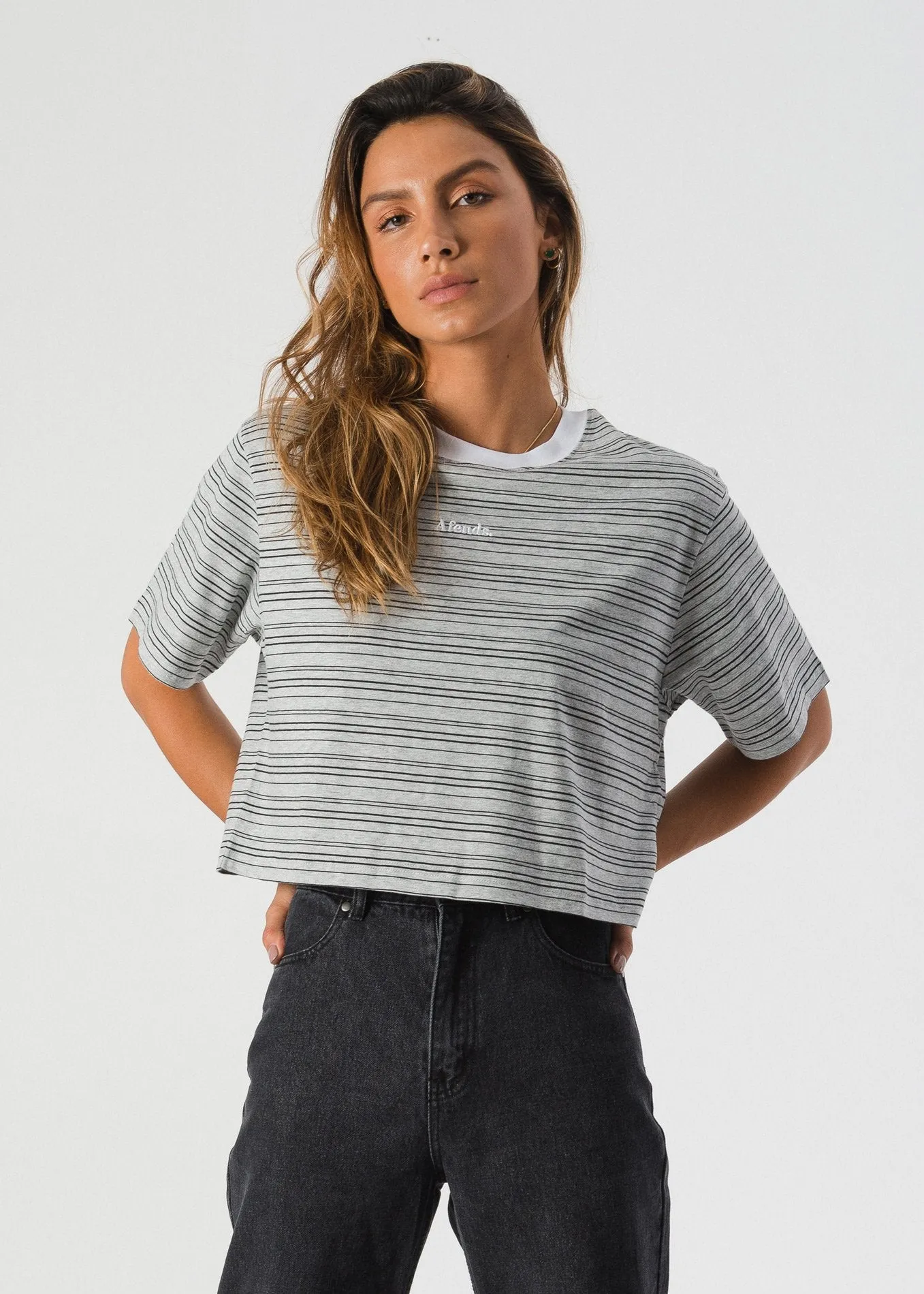 Afends Womens Dante - Crop Tee
