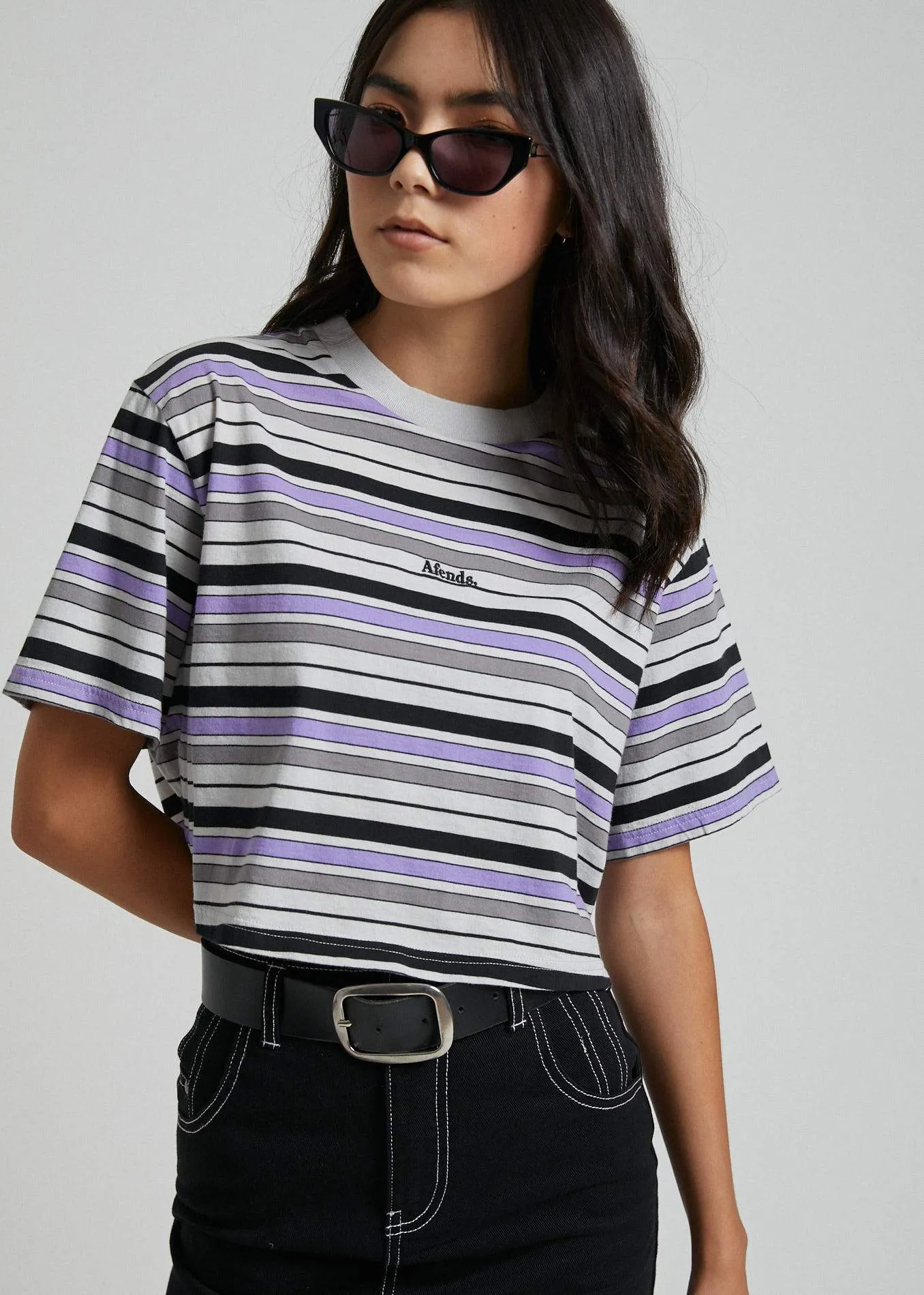 Afends Womens Wednesday - Box Fit Tee