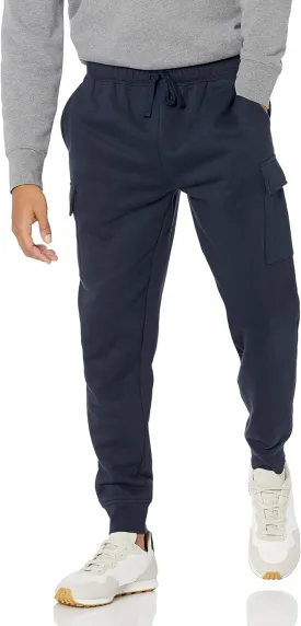 Amazon Essentials Men's Cargo Fleece Jogger Sweatpant with Relaxed Fit
