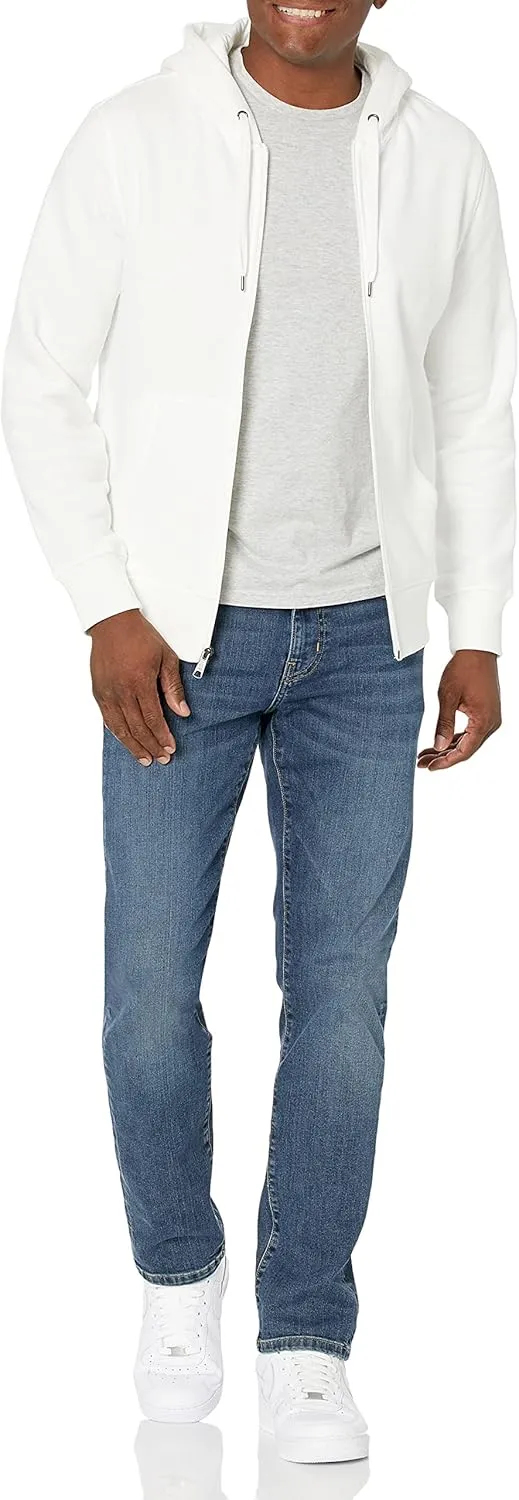 Amazon Essentials Men's Full-Zip Fleece Hoodie (Available in Big & Tall)