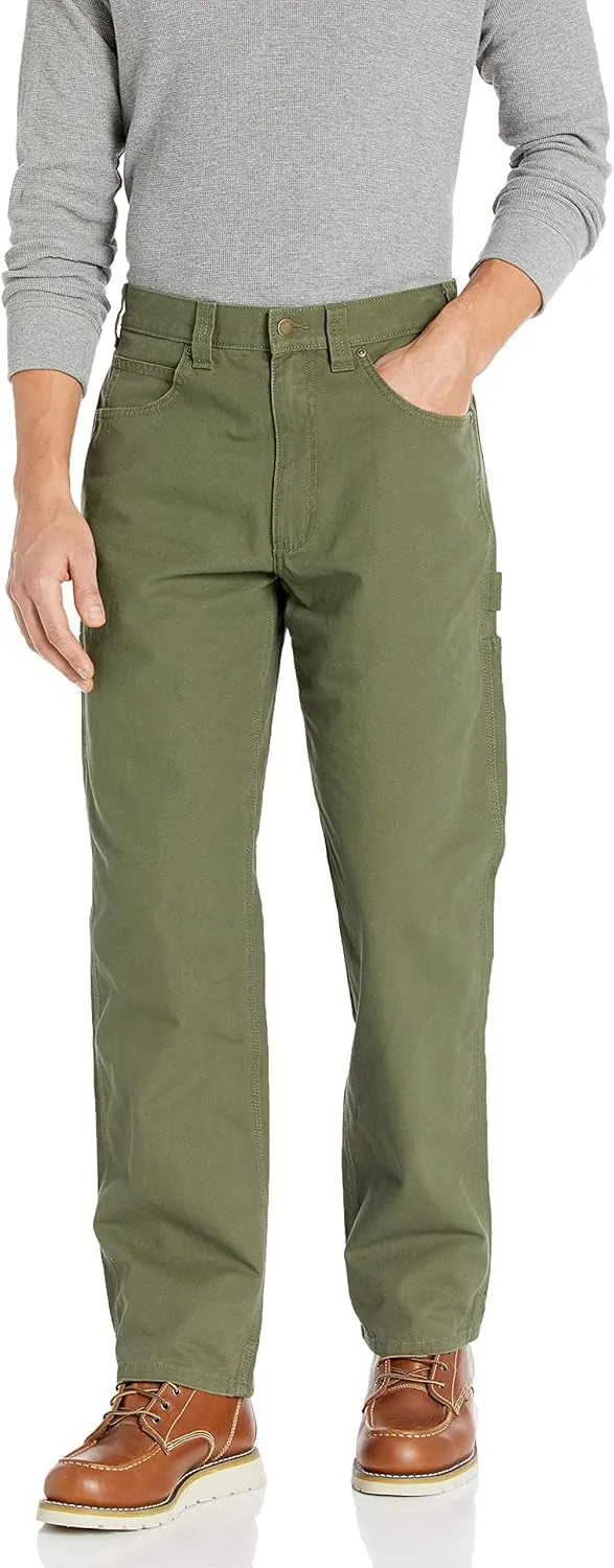 Amazon Essentials Men's Relaxed-Fit Carpenter Pants with Tool Pockets