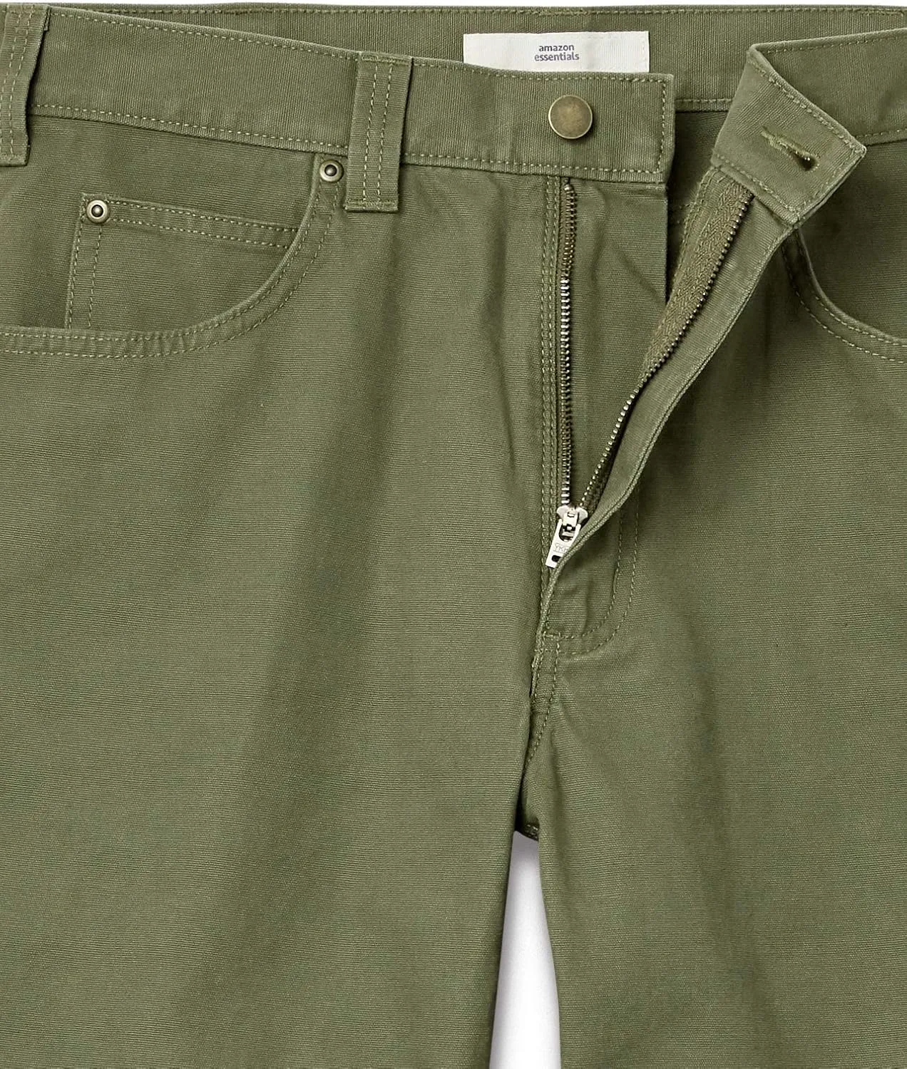 Amazon Essentials Men's Relaxed-Fit Carpenter Pants with Tool Pockets