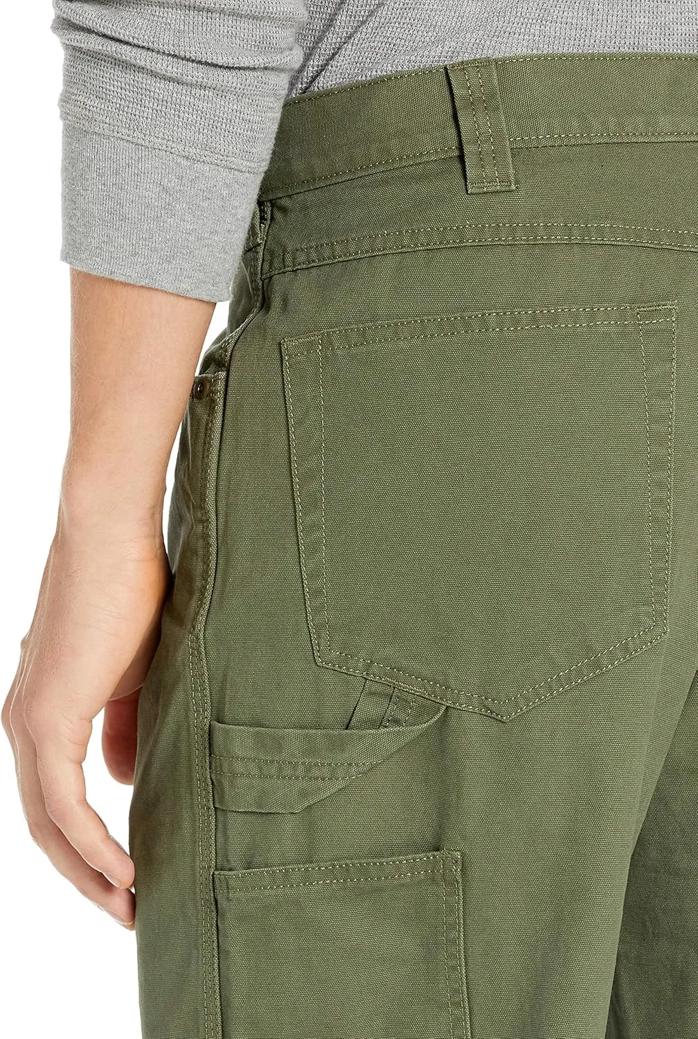 Amazon Essentials Men's Relaxed-Fit Carpenter Pants with Tool Pockets
