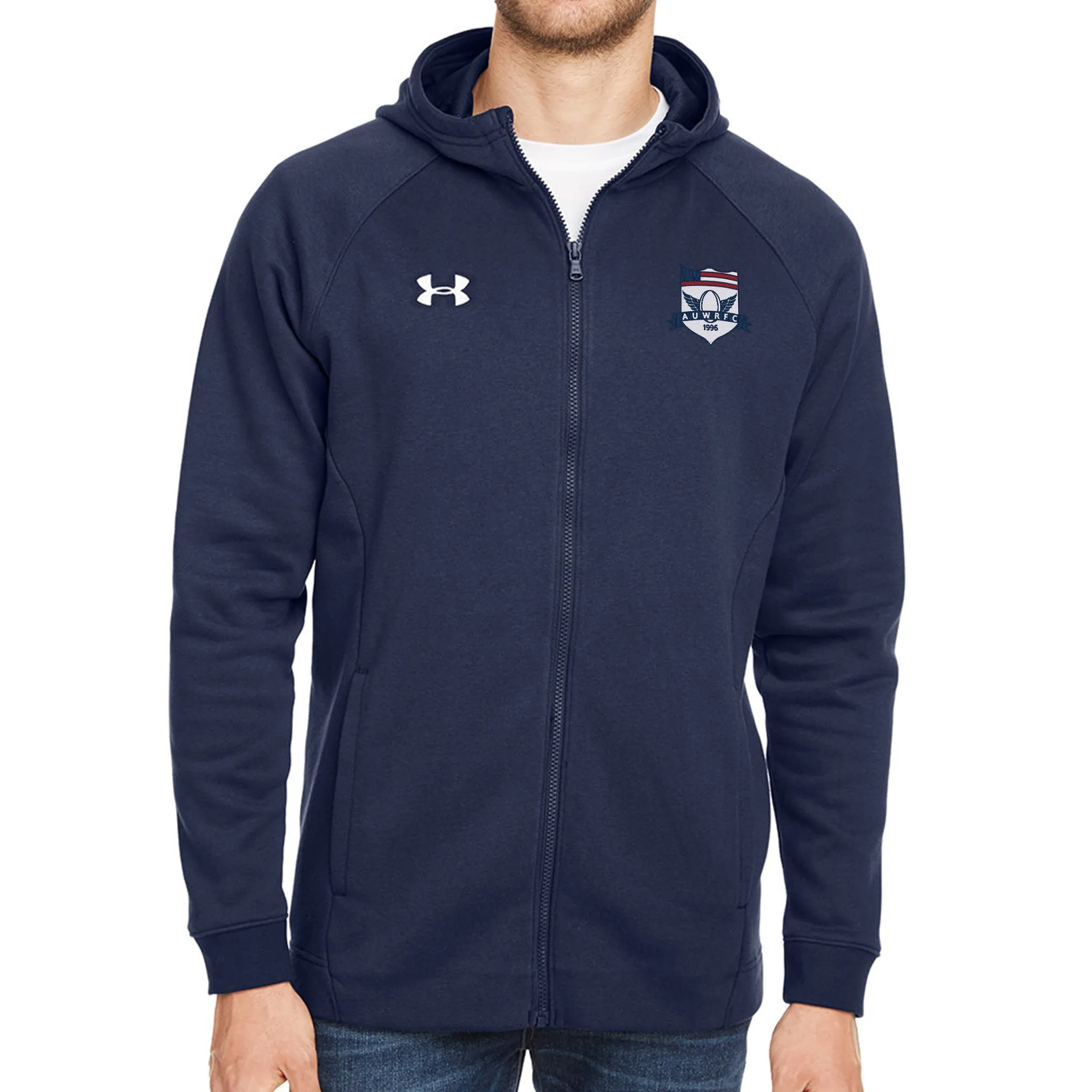 American Univ. WRFC Hustle Zip Hoodie