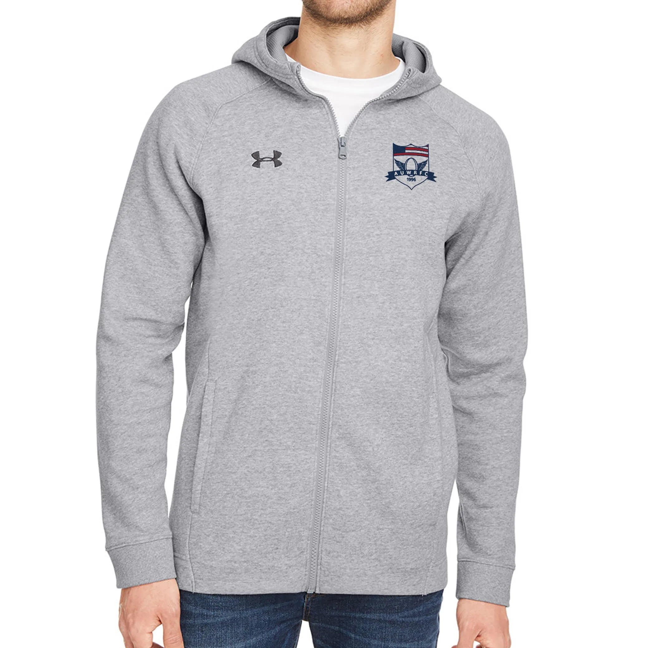 American Univ. WRFC Hustle Zip Hoodie