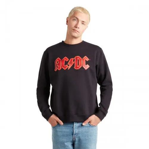 Amplified Unisex Adult Power Up Logo AC/DC Sweatshirt