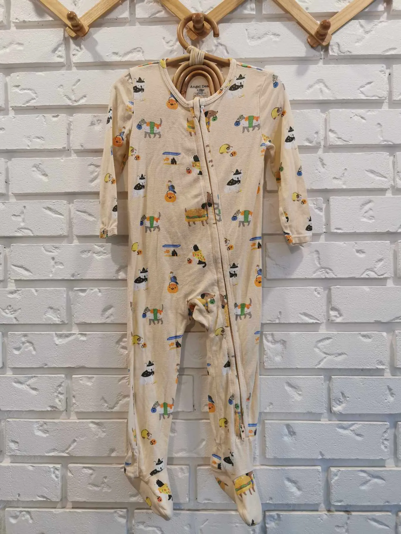 Angel Dear Bamboo Footie in Costumed Dogs & Cats (9-12)