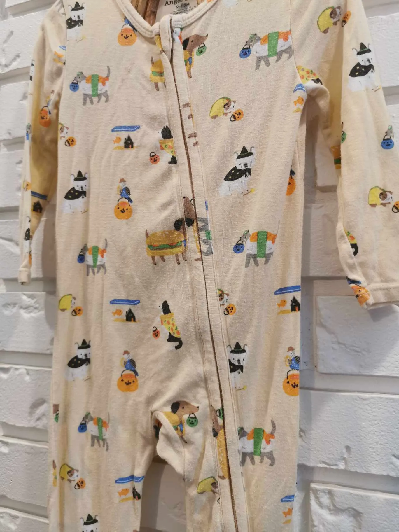 Angel Dear Bamboo Footie in Costumed Dogs & Cats (9-12)