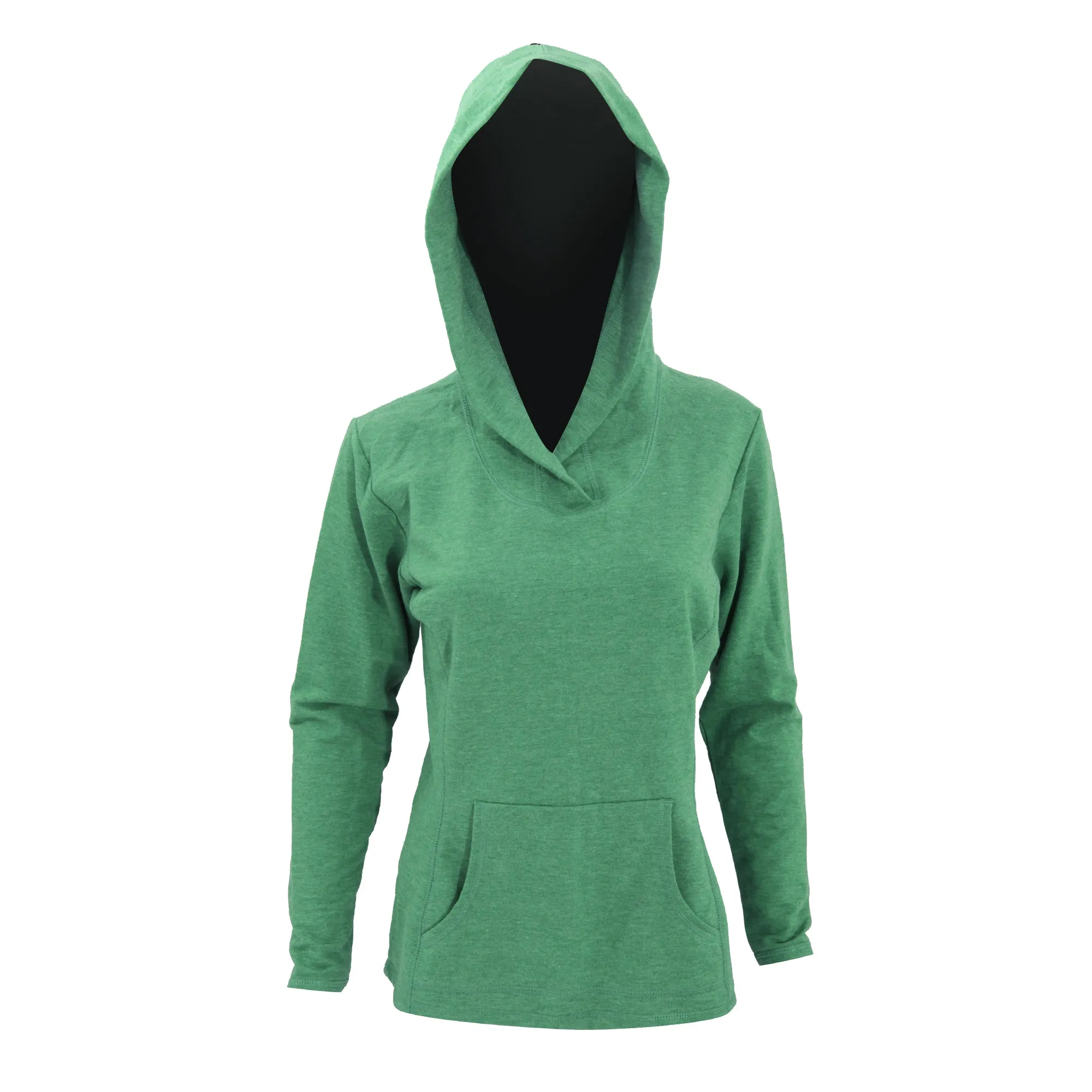 Anvil Womens/Ladies Hooded French Terry Sweatshirt / Hoodie