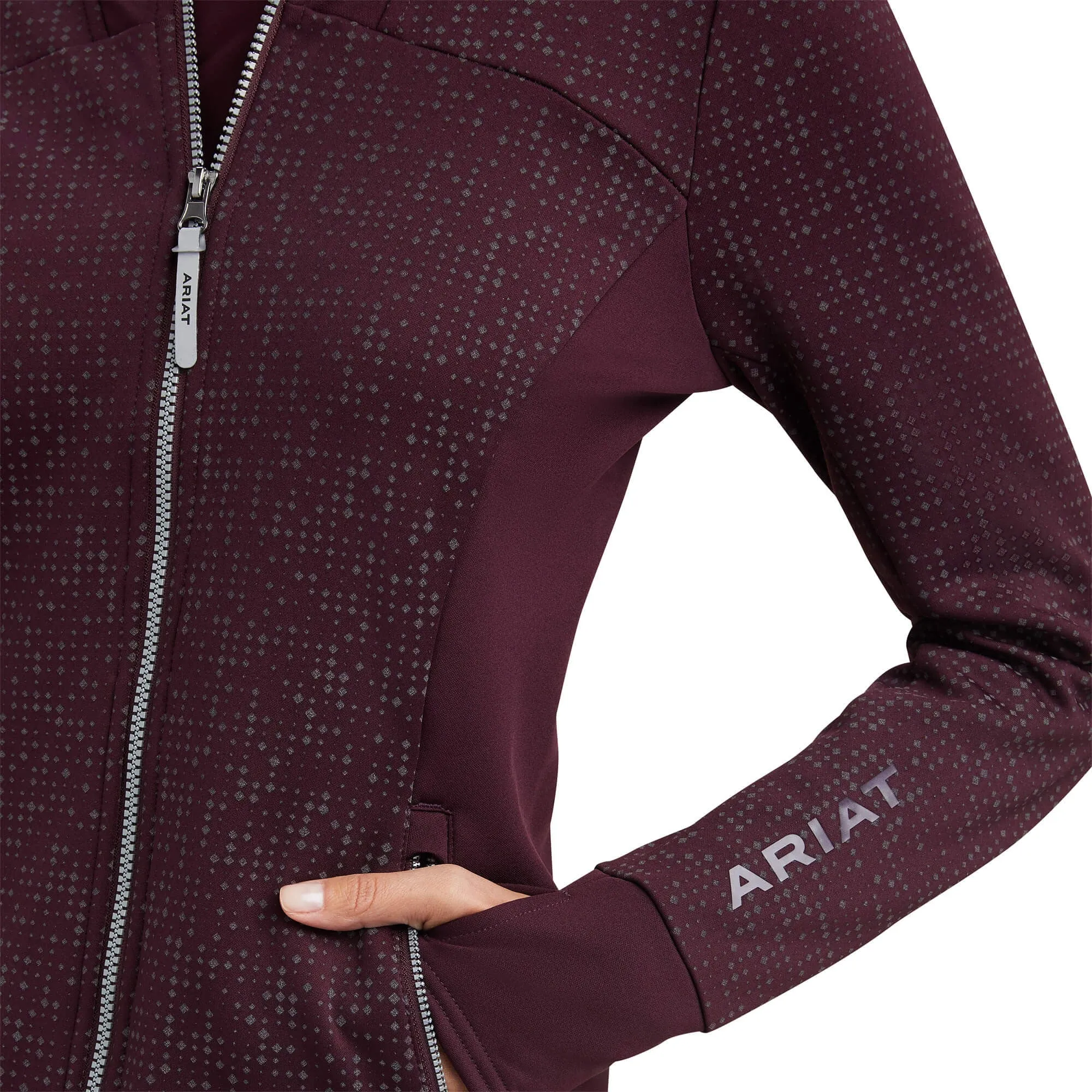 Ariat Ladies Lumina Full Zip Sweatshirt