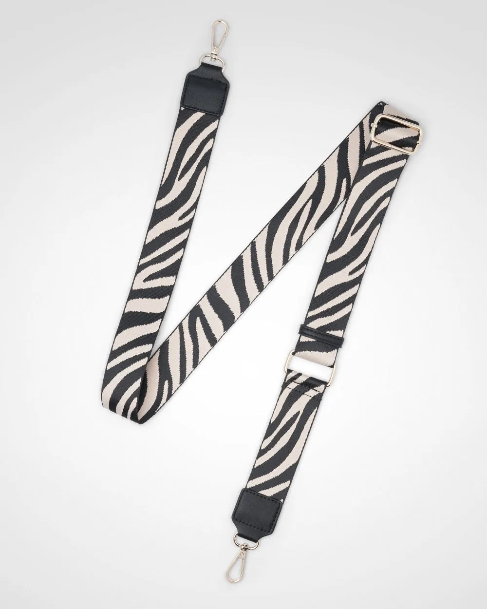 Avery 3 Compartment Crossbody Bag   Zebra Bag Strap