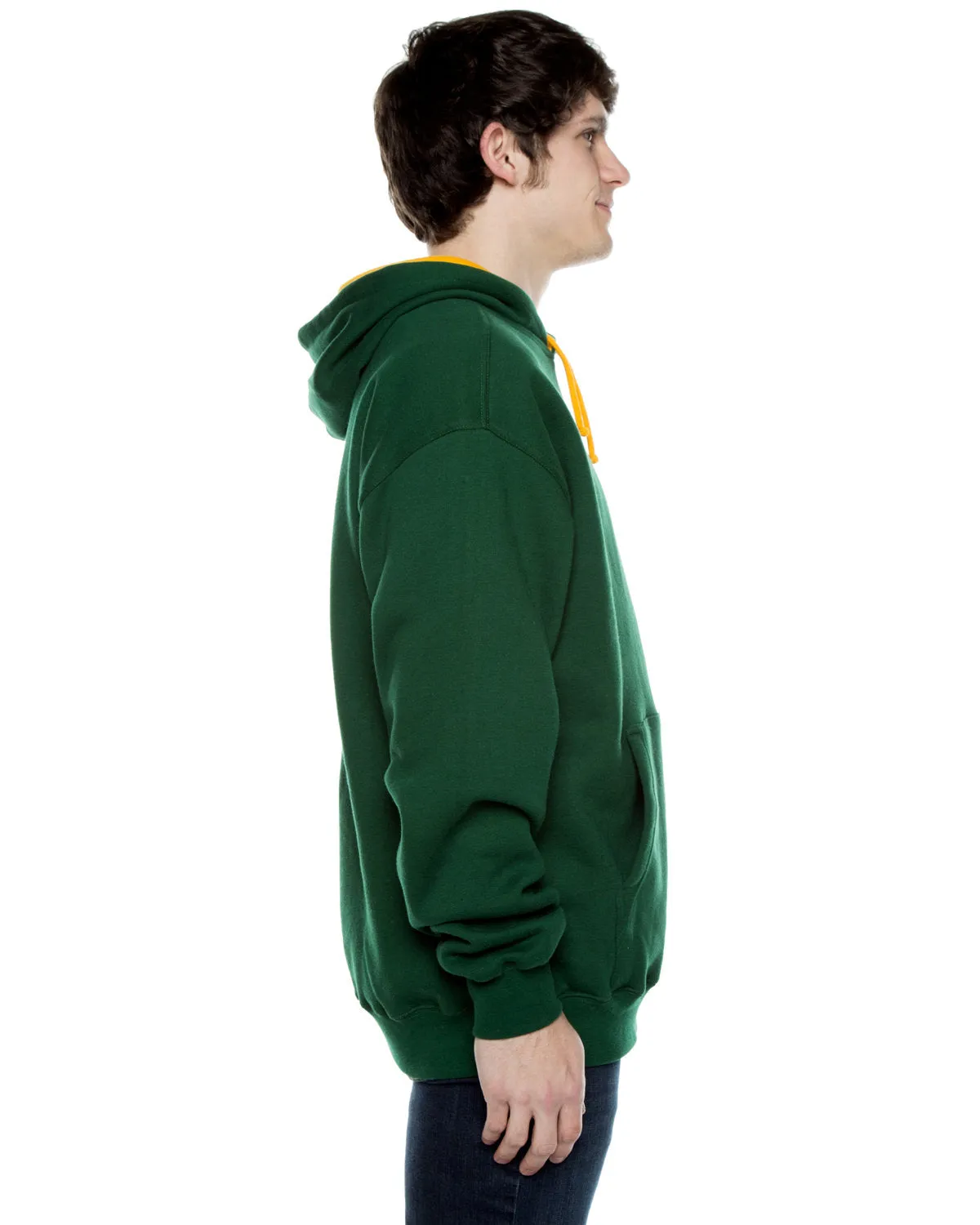 Beimar Drop Ship Unisex Contrast Hooded Sweatshirt