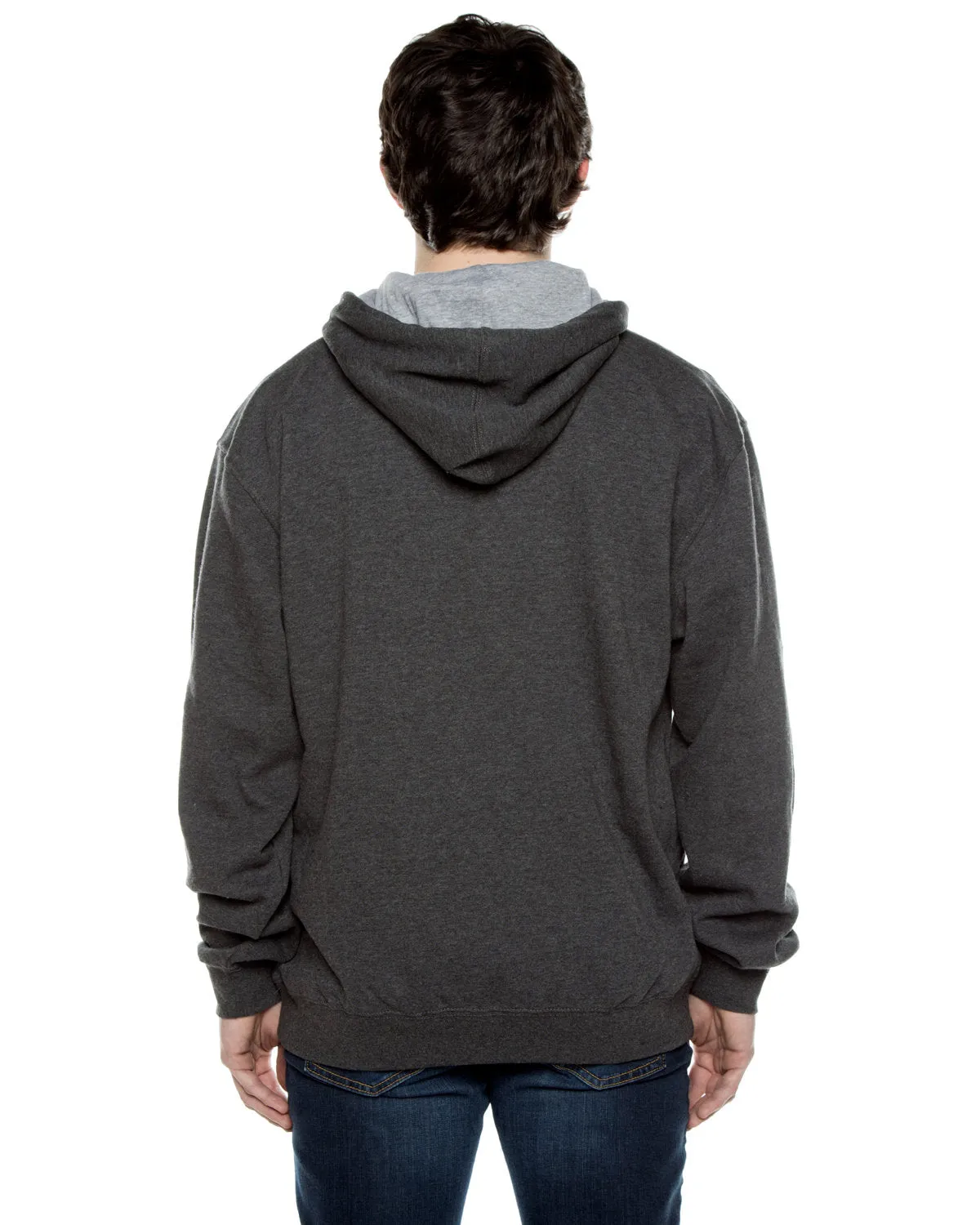 Beimar Drop Ship Unisex Contrast Hooded Sweatshirt