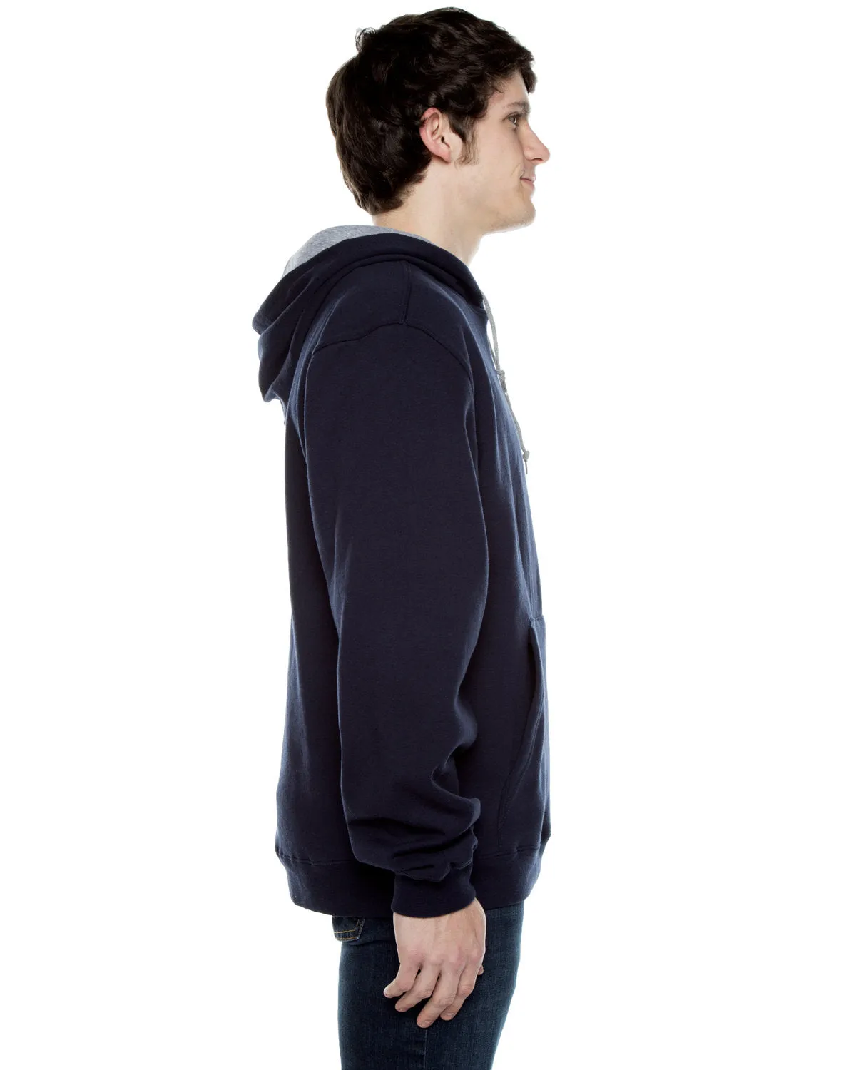 Beimar Drop Ship Unisex Contrast Hooded Sweatshirt