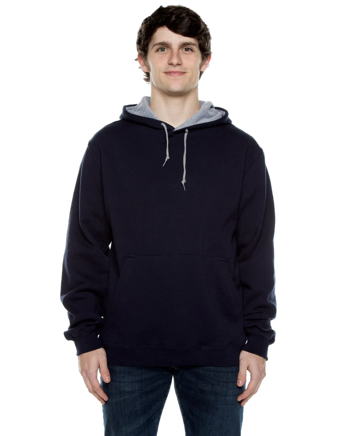 Beimar Drop Ship Unisex Contrast Hooded Sweatshirt