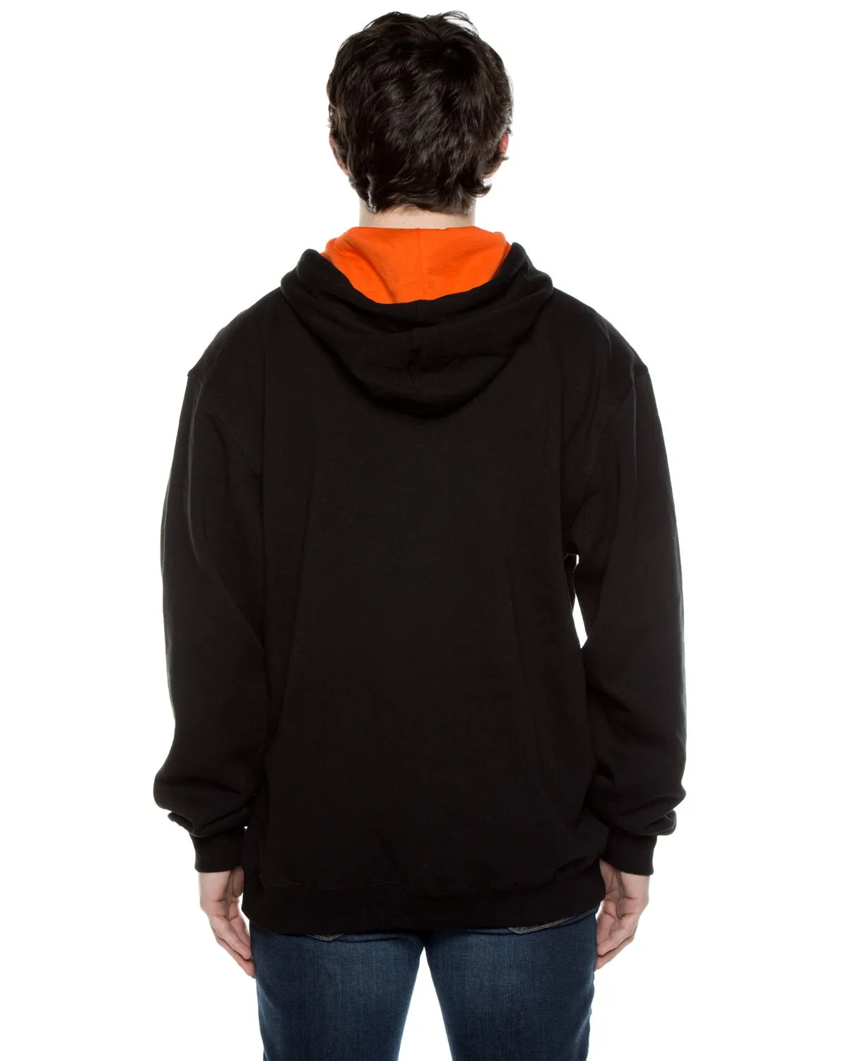 Beimar Drop Ship Unisex Contrast Hooded Sweatshirt