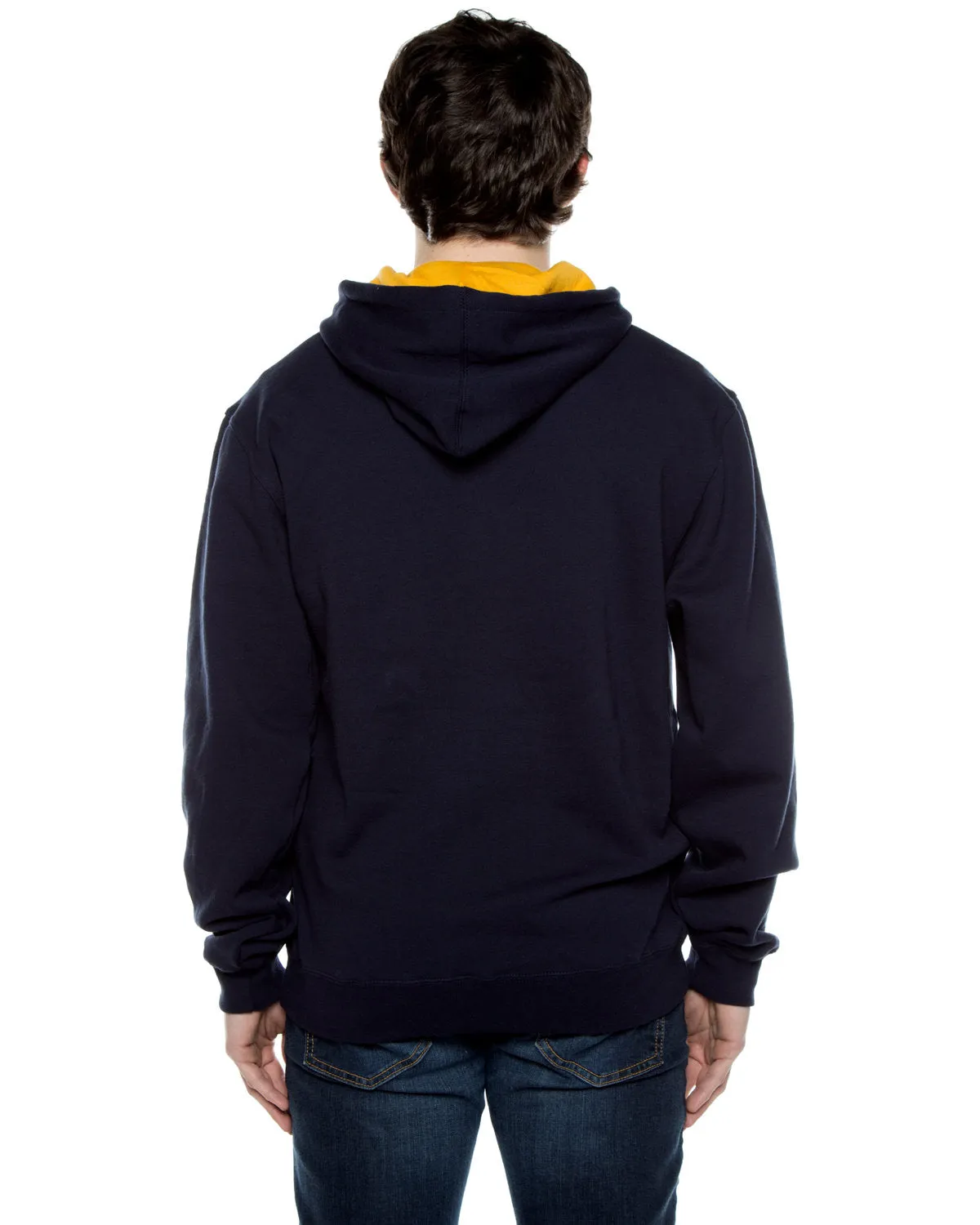 Beimar Drop Ship Unisex Contrast Hooded Sweatshirt