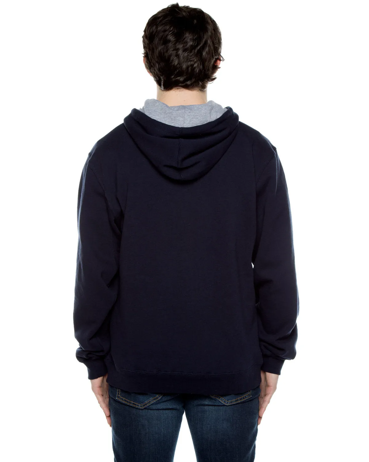 Beimar Drop Ship Unisex Contrast Hooded Sweatshirt