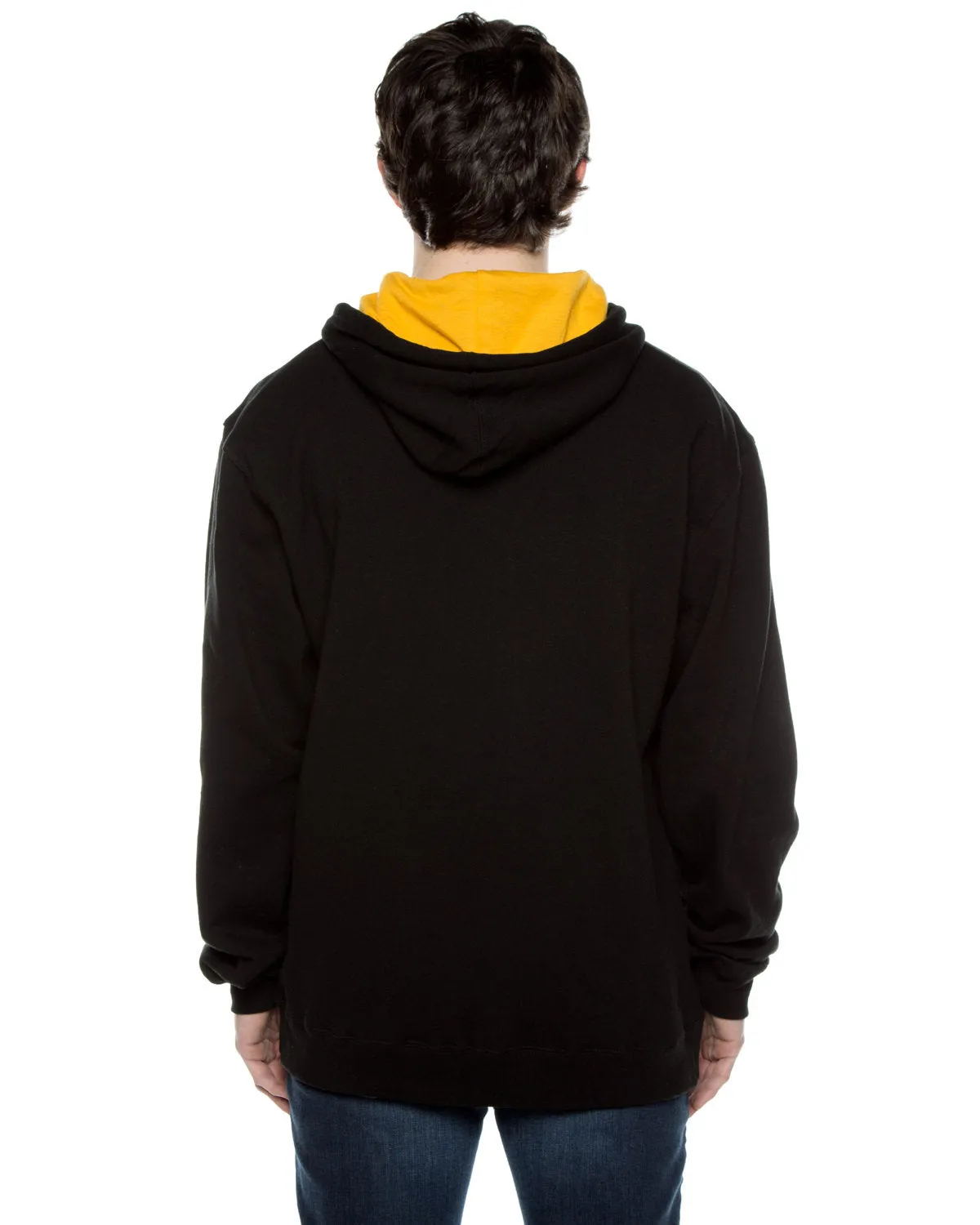 Beimar Drop Ship Unisex Contrast Hooded Sweatshirt