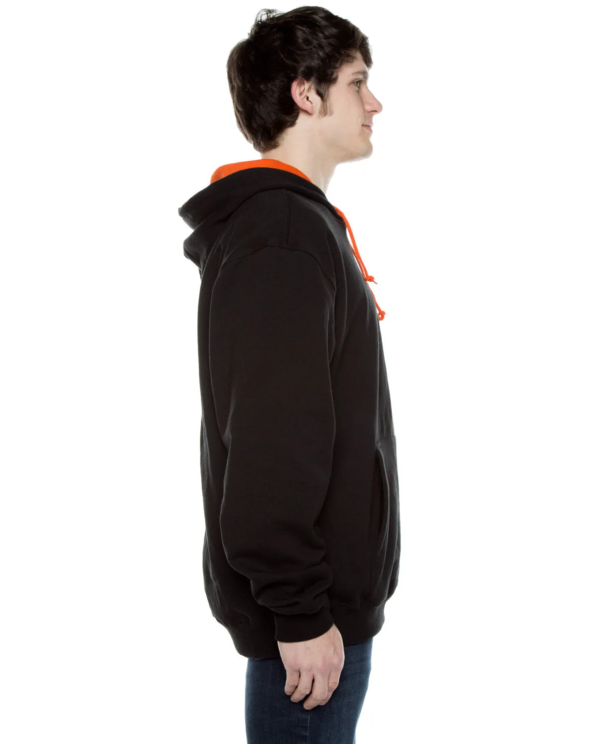 Beimar Drop Ship Unisex Contrast Hooded Sweatshirt