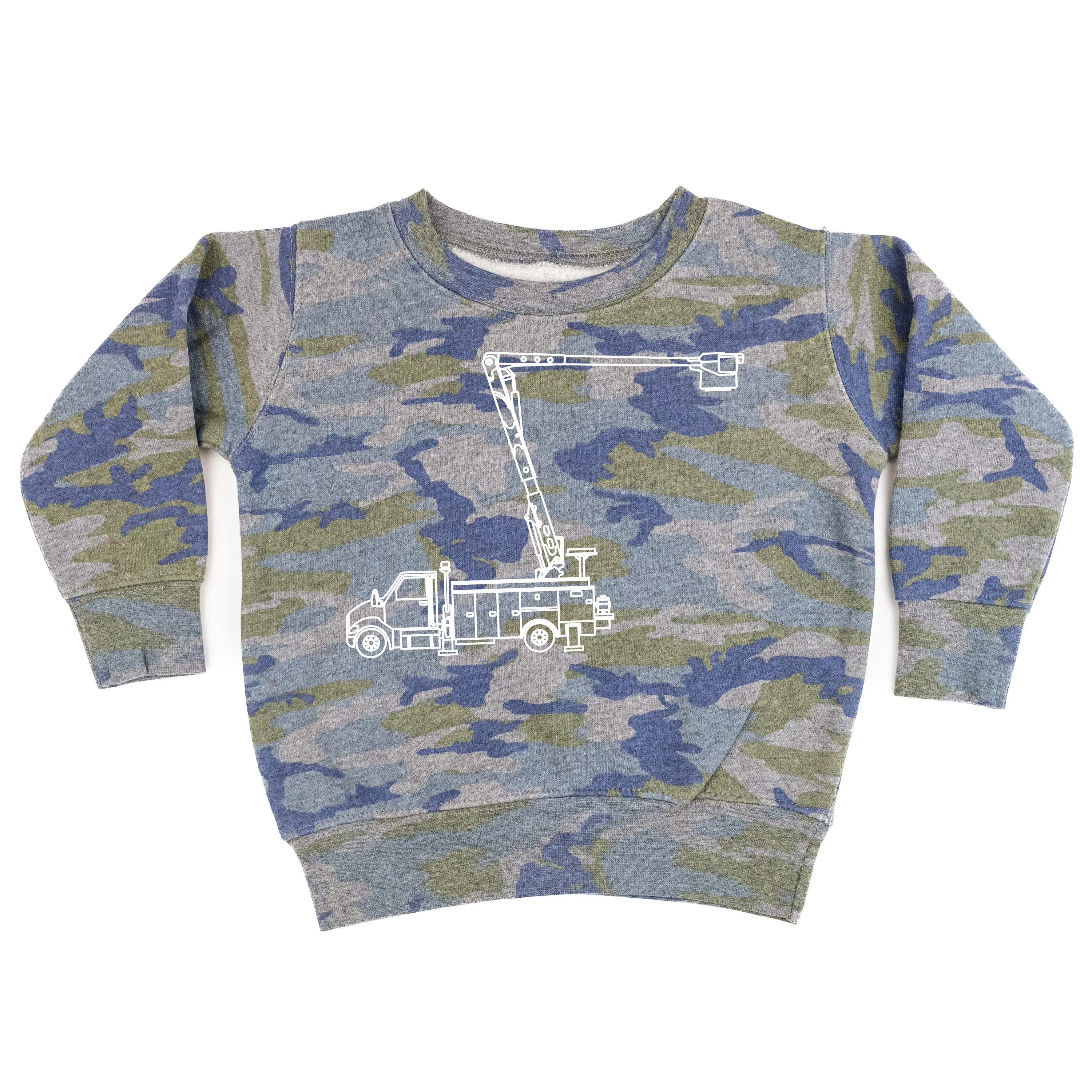 BOOM TRUCK - Minimalist Design - Child Sweater