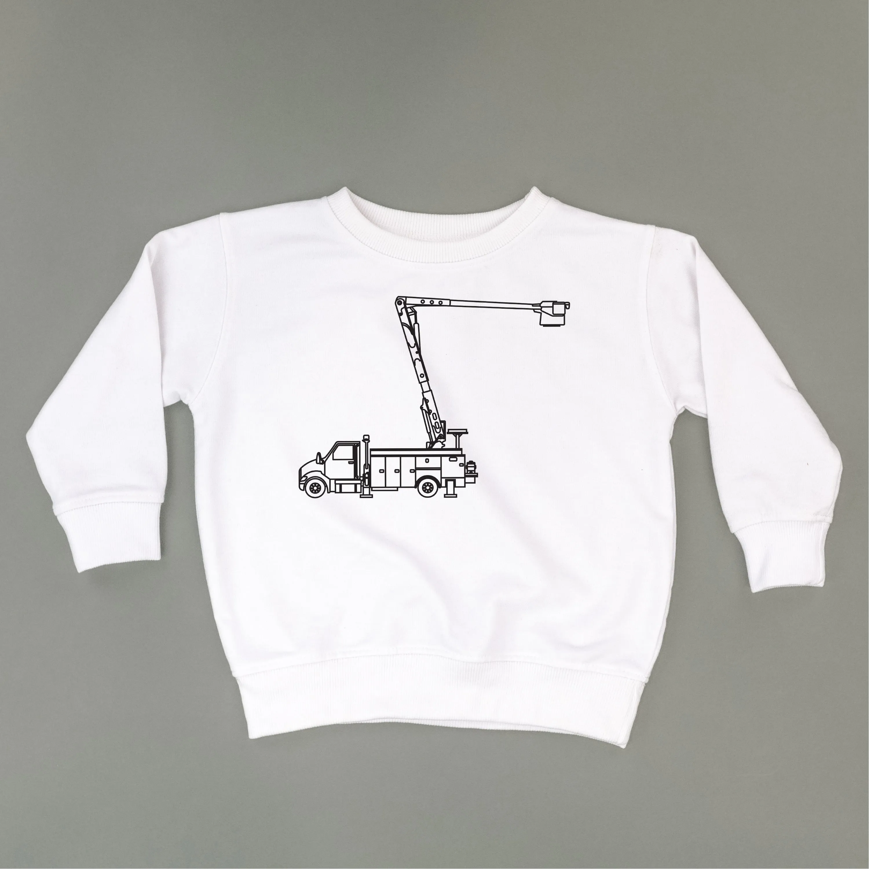 BOOM TRUCK - Minimalist Design - Child Sweater