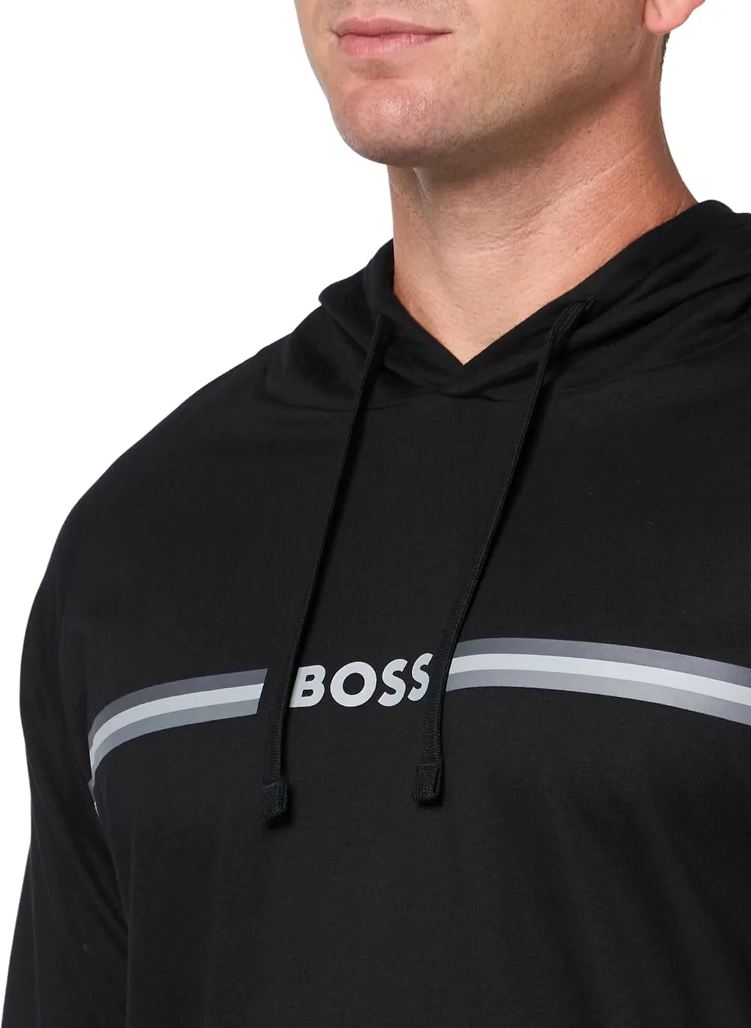 BOSS Men's Authentic Pullover Hooded Sweatshirt