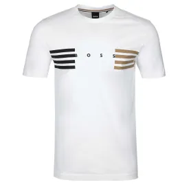 BOSS Tiburt 332 T Shirt in White
