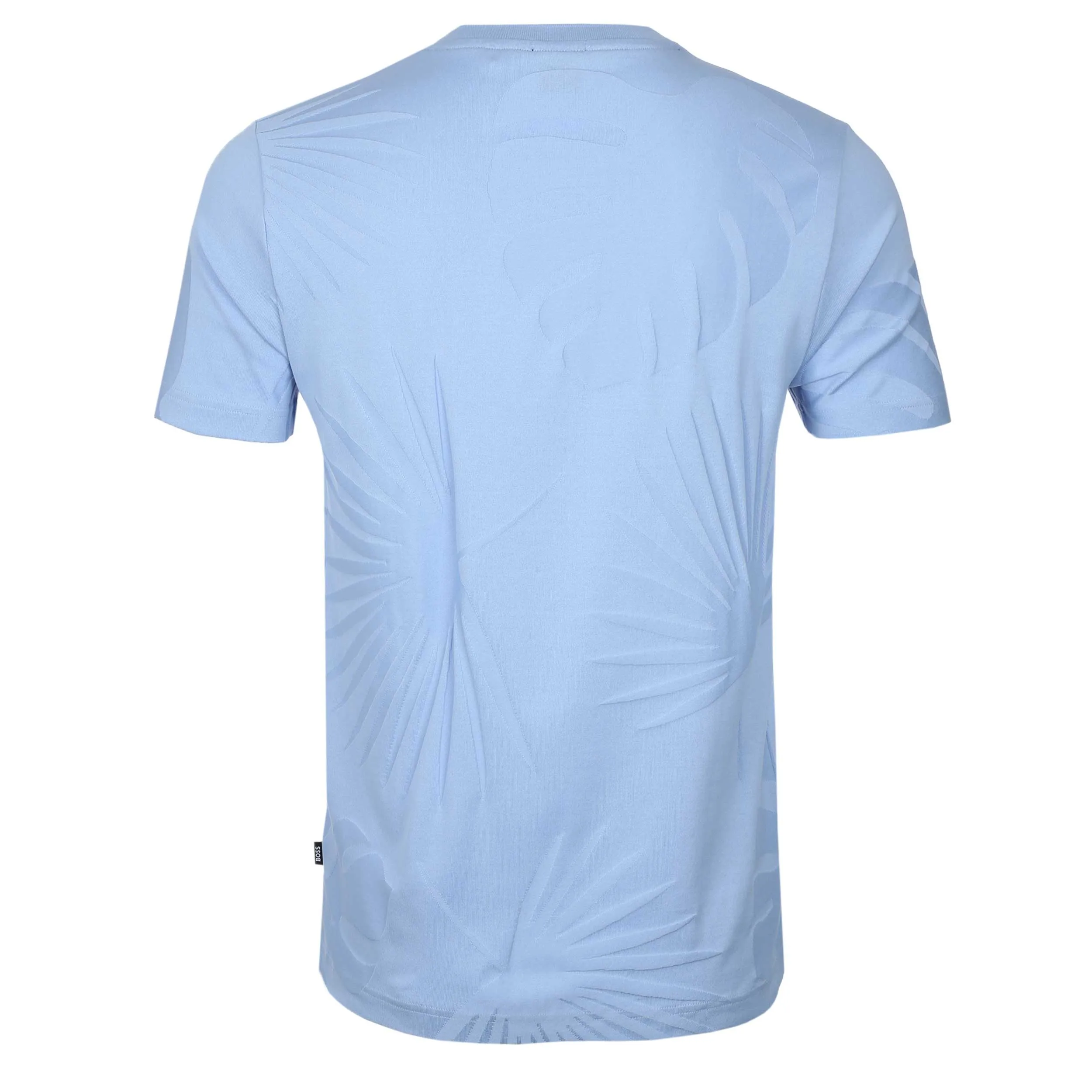 BOSS Tiburt 394 T Shirt in Sky Blue