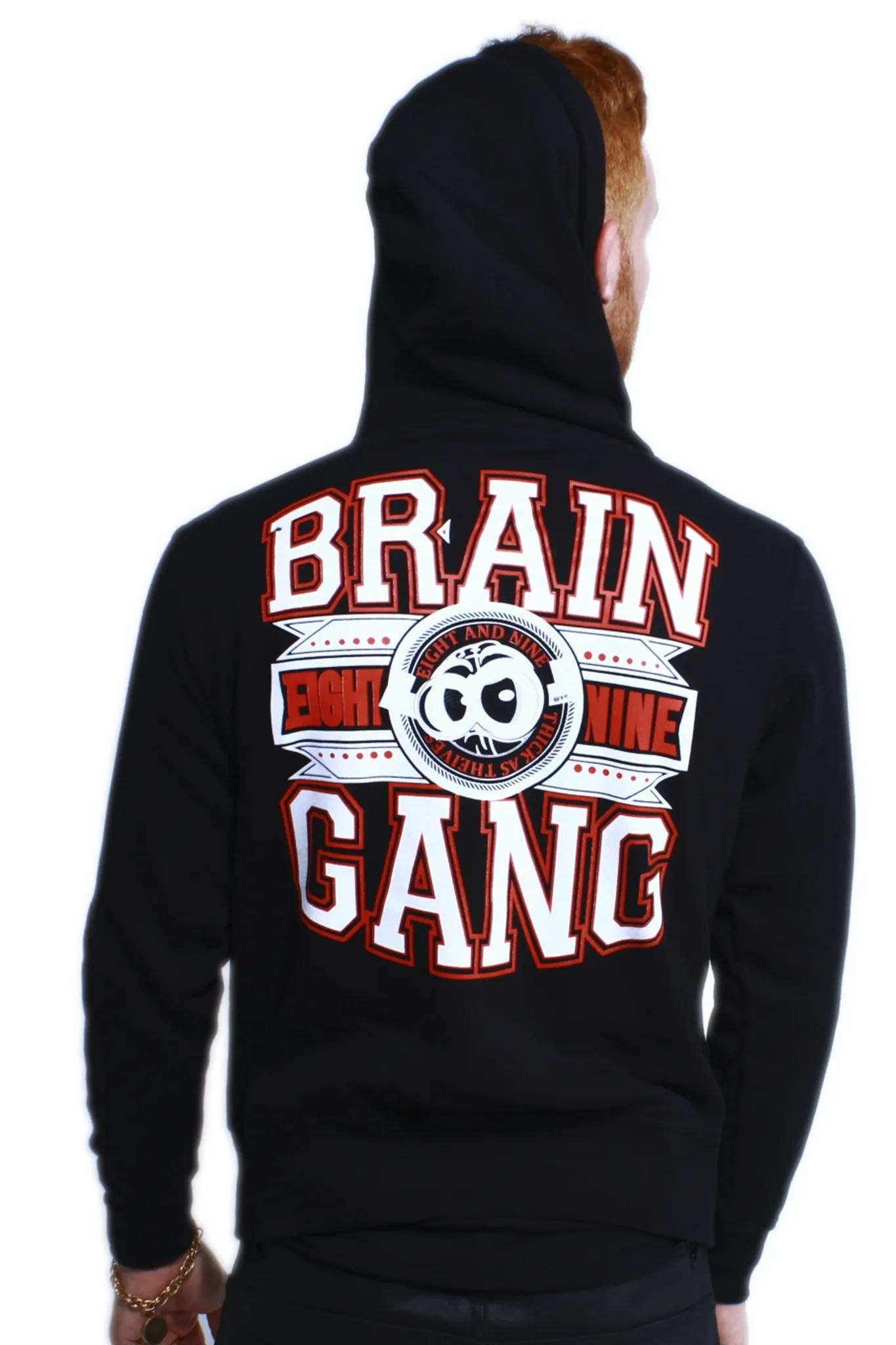 Bred Brain Gang Zip Up Sweatshirt
