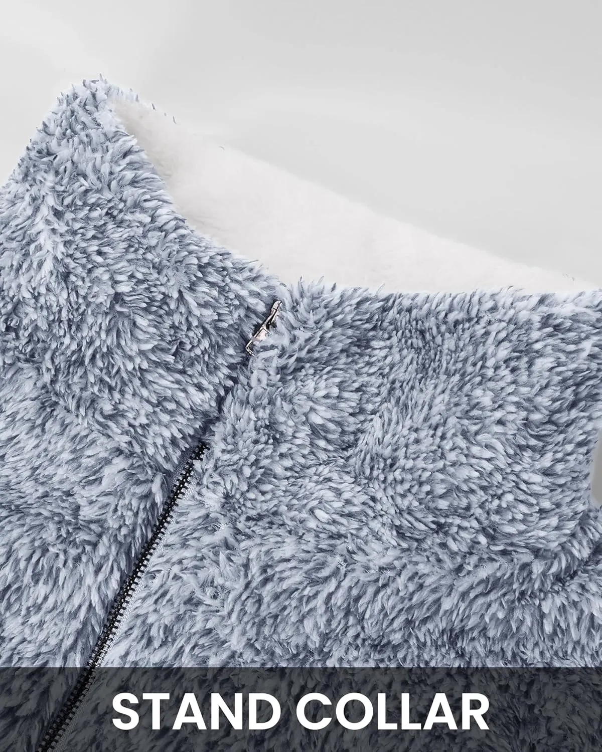 BTFBM Women Sherpa Pullover Quarter Zip Long Sleeve Fluffy Soft Fleece Jackets Sweaters Sweatshirts Hoodies Outwear Coat