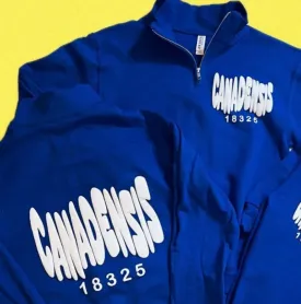 Camp Name & Zip Puff Quarter Zip