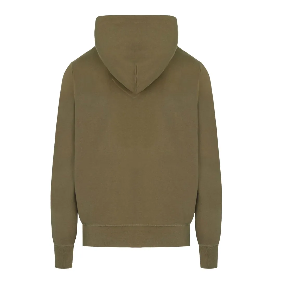 CANADA GOOSE HURON HOODIE KHAKI GREEN