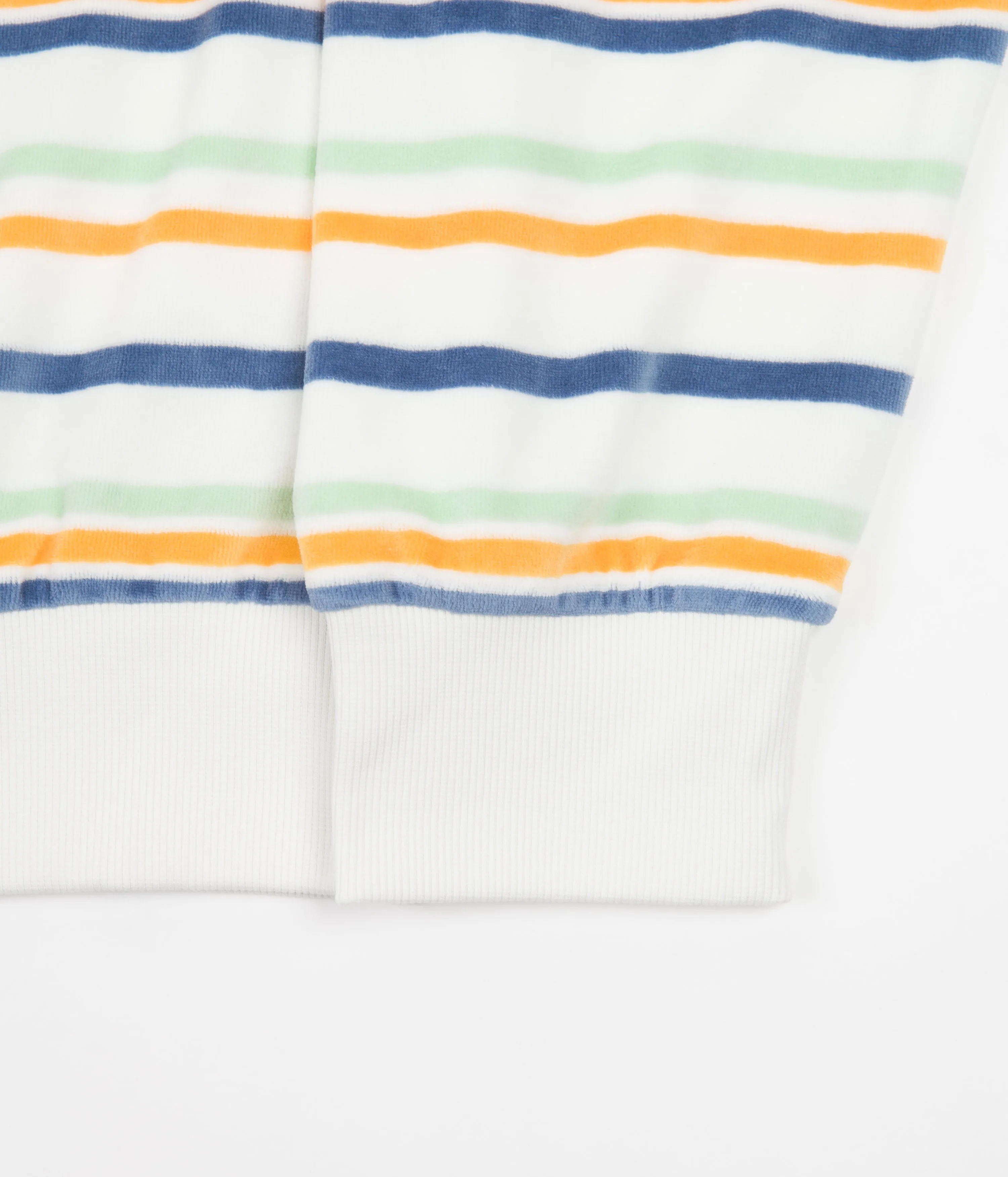 Carhartt Clanton Crewneck Sweatshirt - Clanton Stripe / Wax