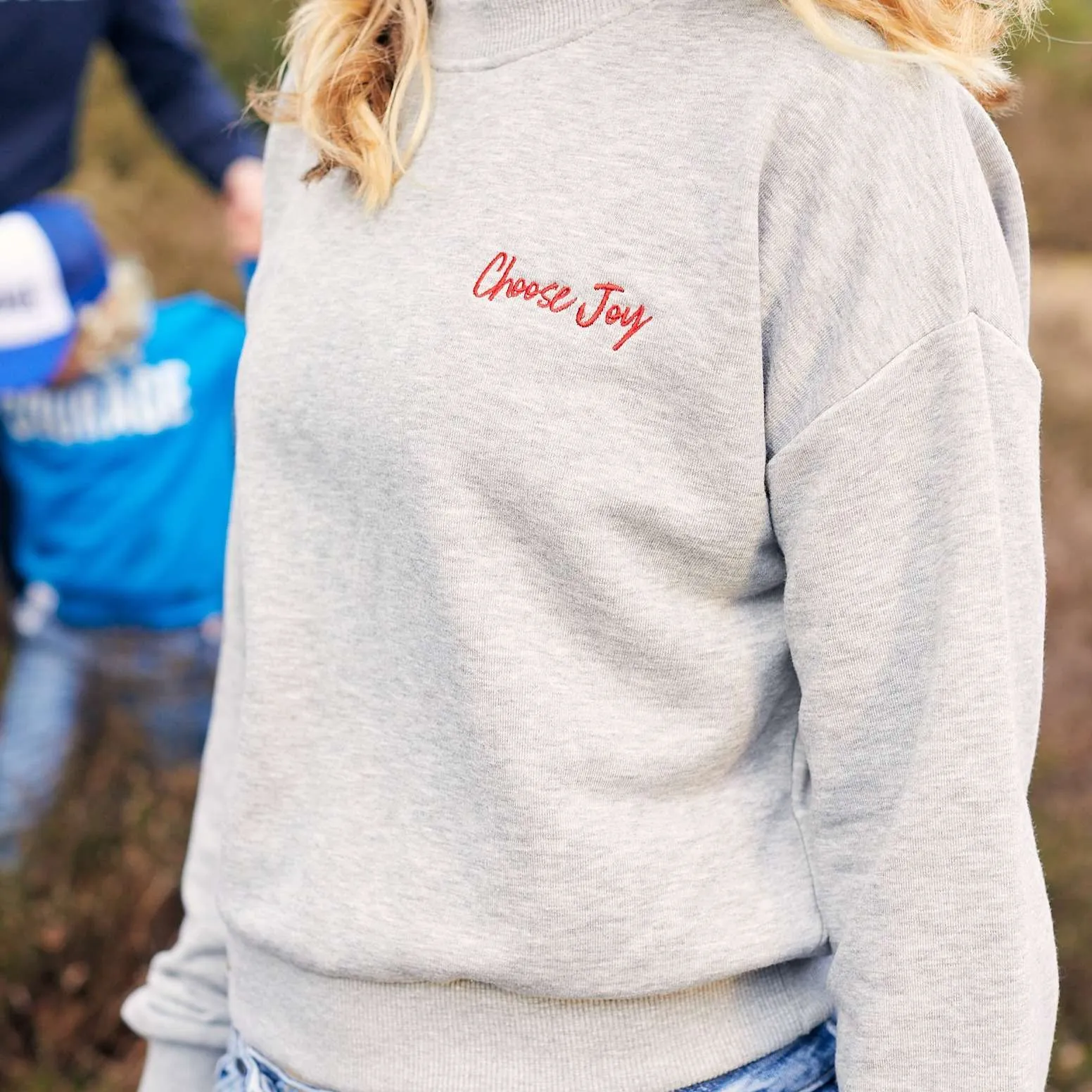 Choose Joy Cropped Sweat