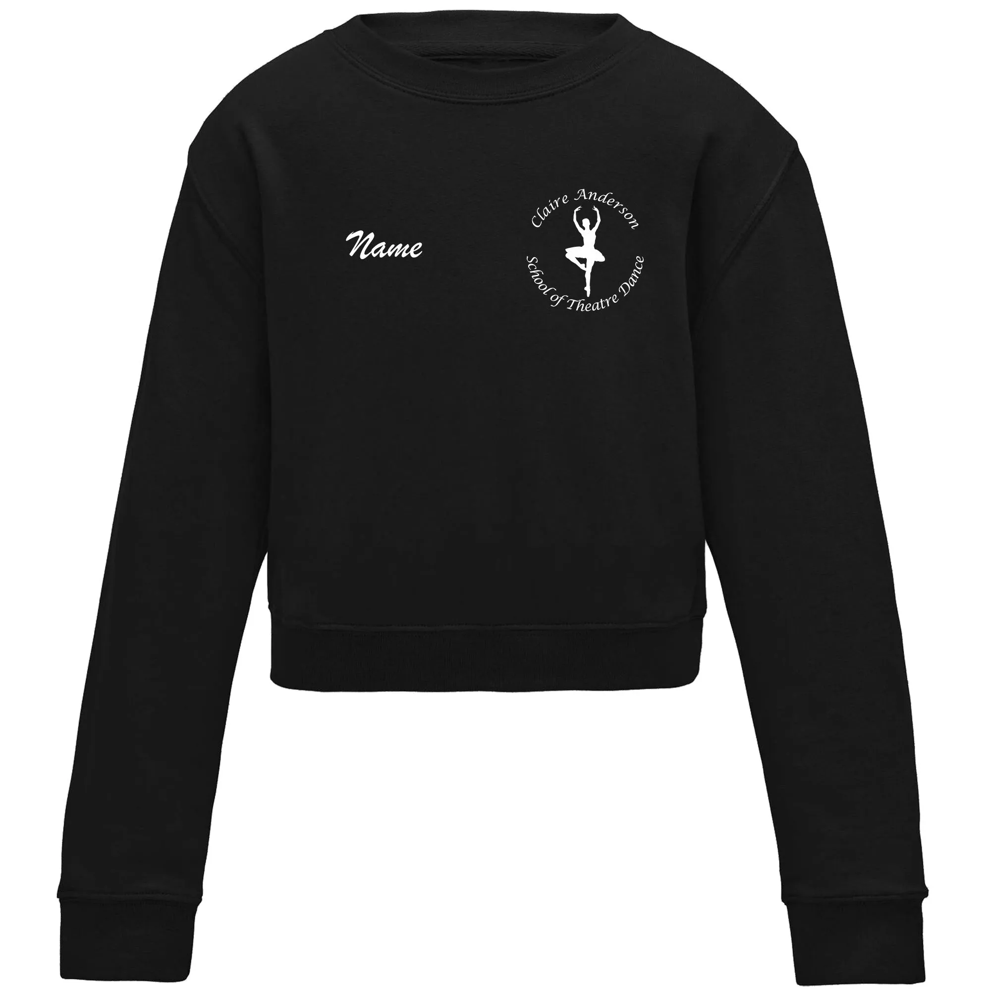 Claire Anderson Adult Cropped Sweatshirt
