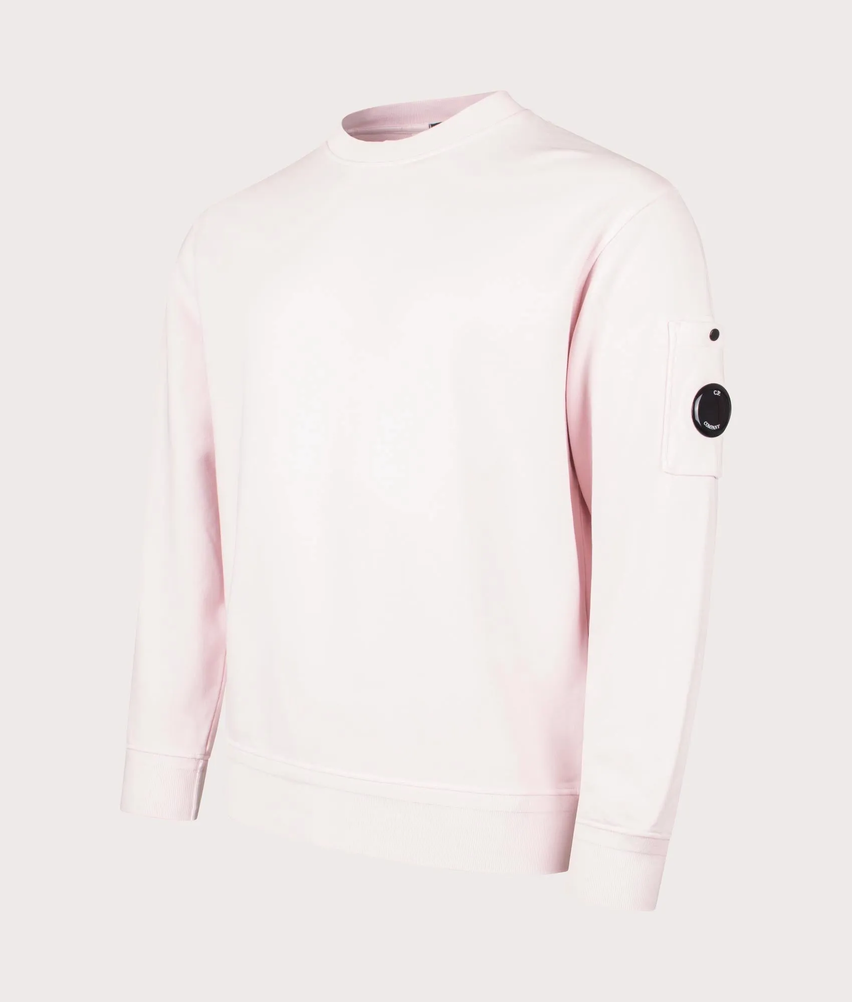 Cotton Diagonal Fleece Lens Sweatshirt