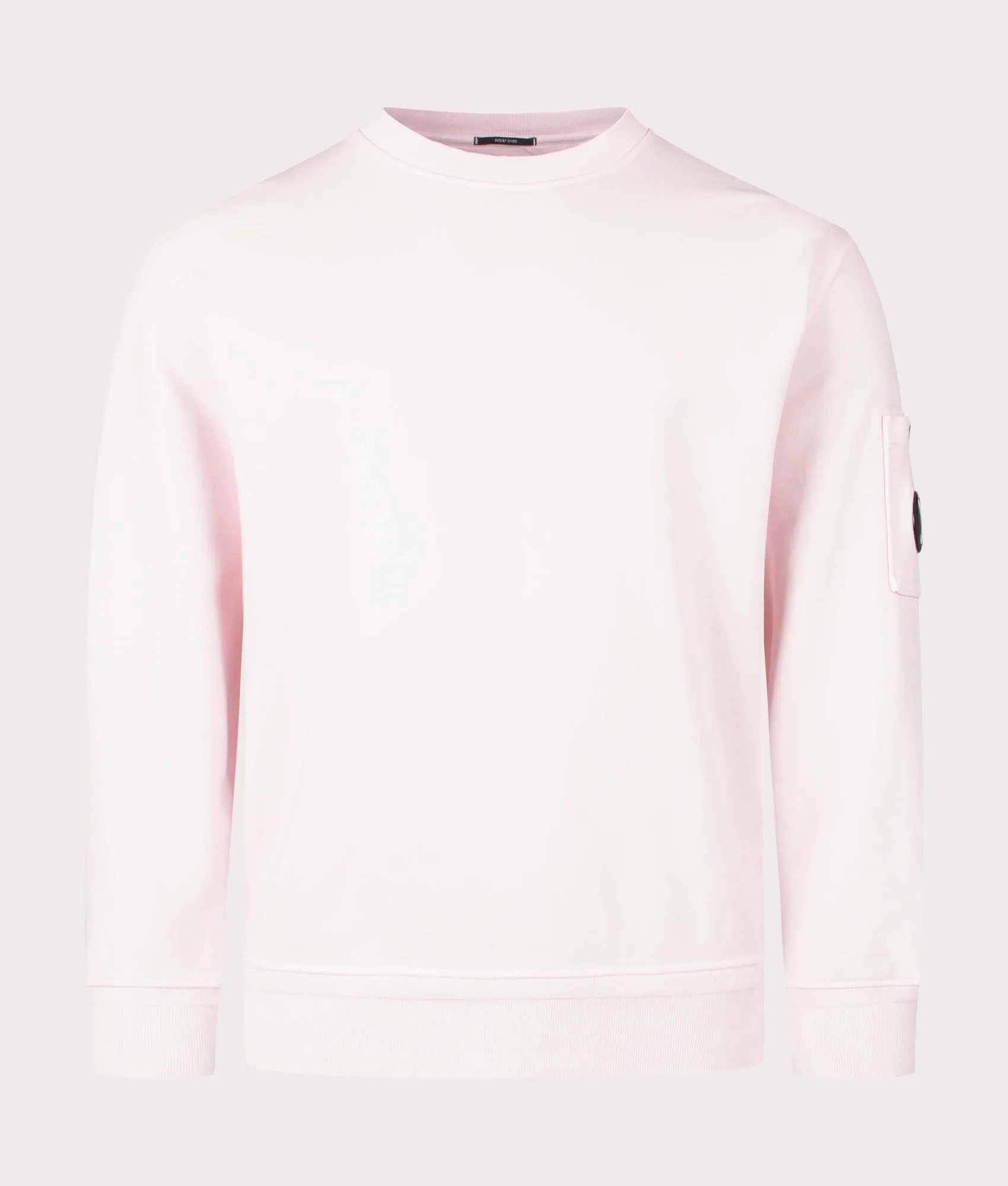 Cotton Diagonal Fleece Lens Sweatshirt