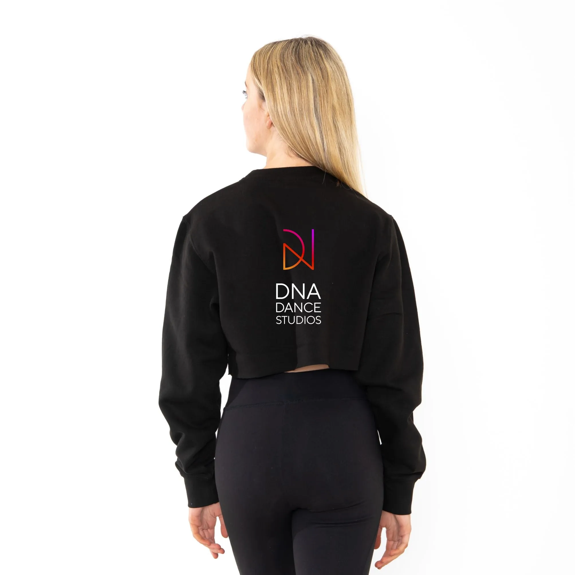 DNA Dance Studios Kids Raw Cropped Sweatshirt